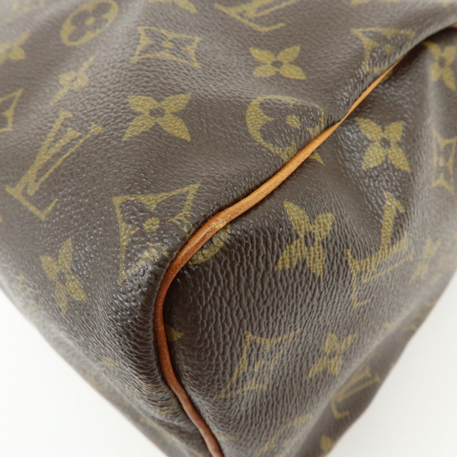 Louis Vuitton Monogram Speedy 25 Boston Bag Hand Bag Brown M41528