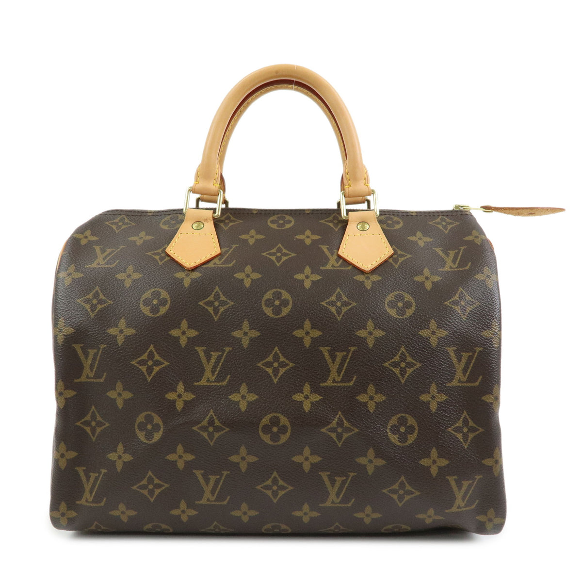 Louis Vuitton Monogram Speedy 30 Boston Bag Hand Bag Brown M41526