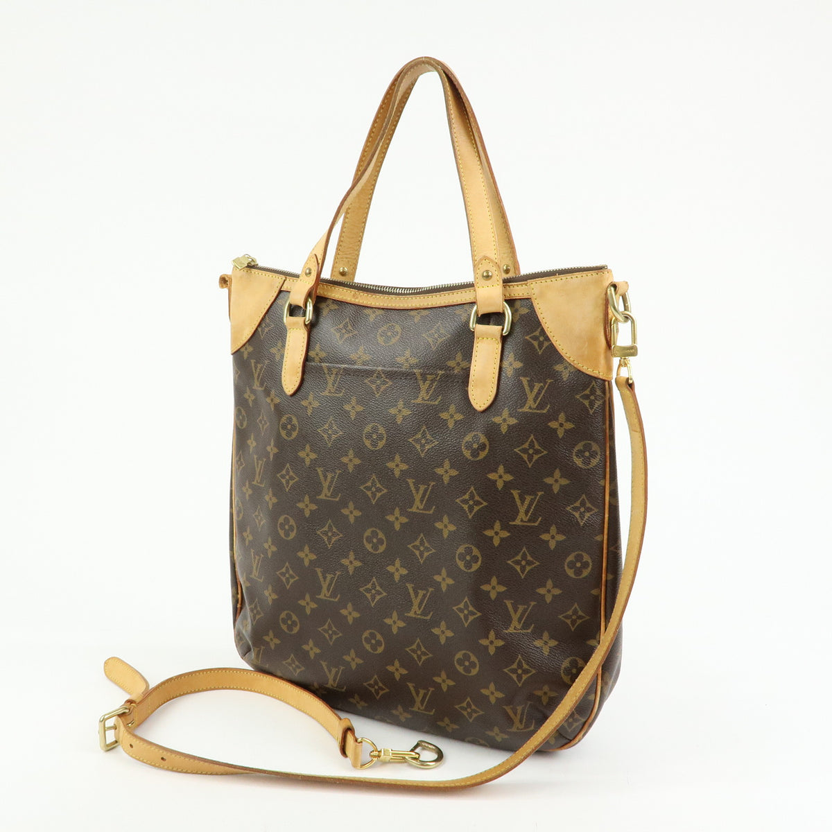 Louis Vuitton Monogram Odeon GM 2Way Bag Tote Bag Brown M56388