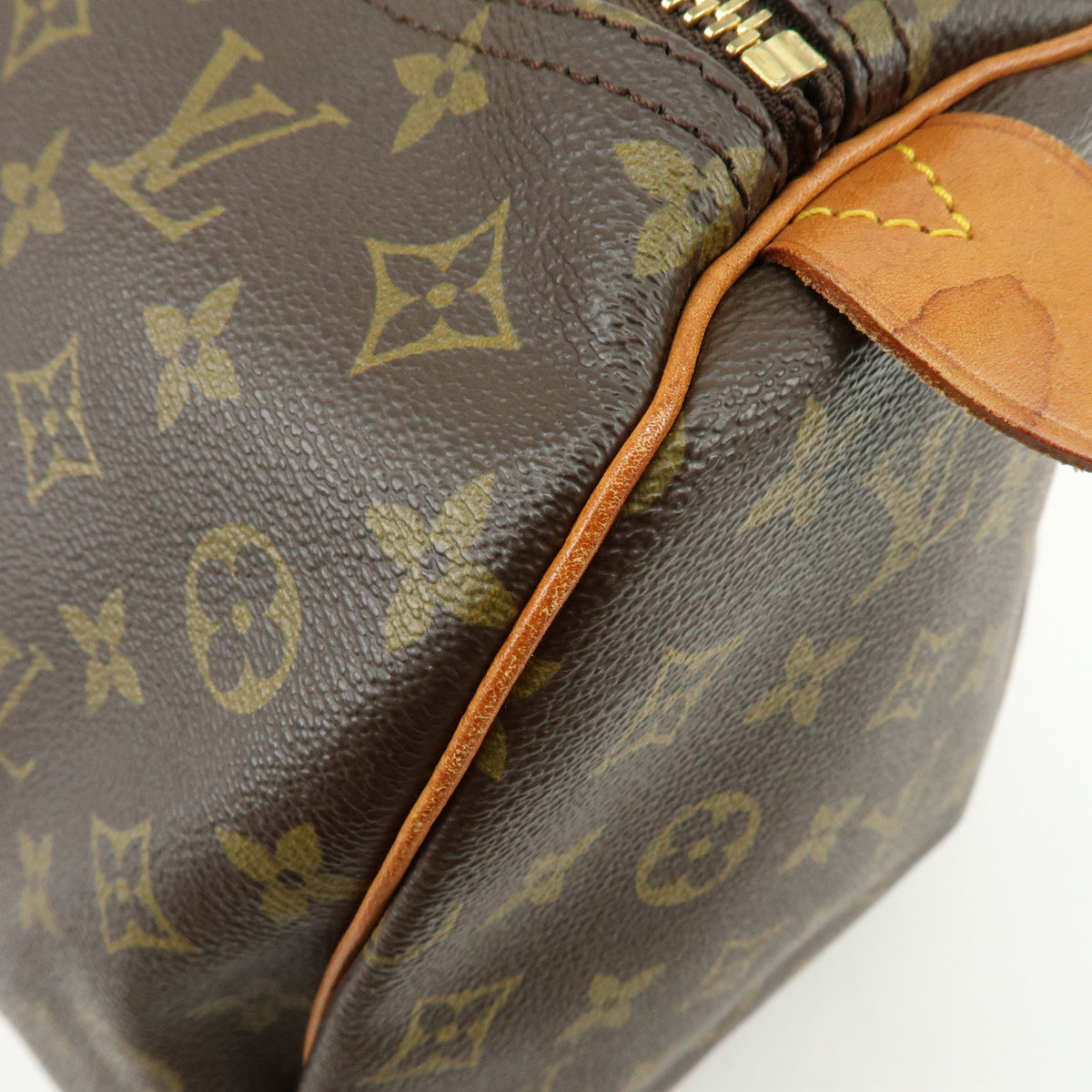 Louis Vuitton Monogram Keep All 60 Boston Bag Brown M41422