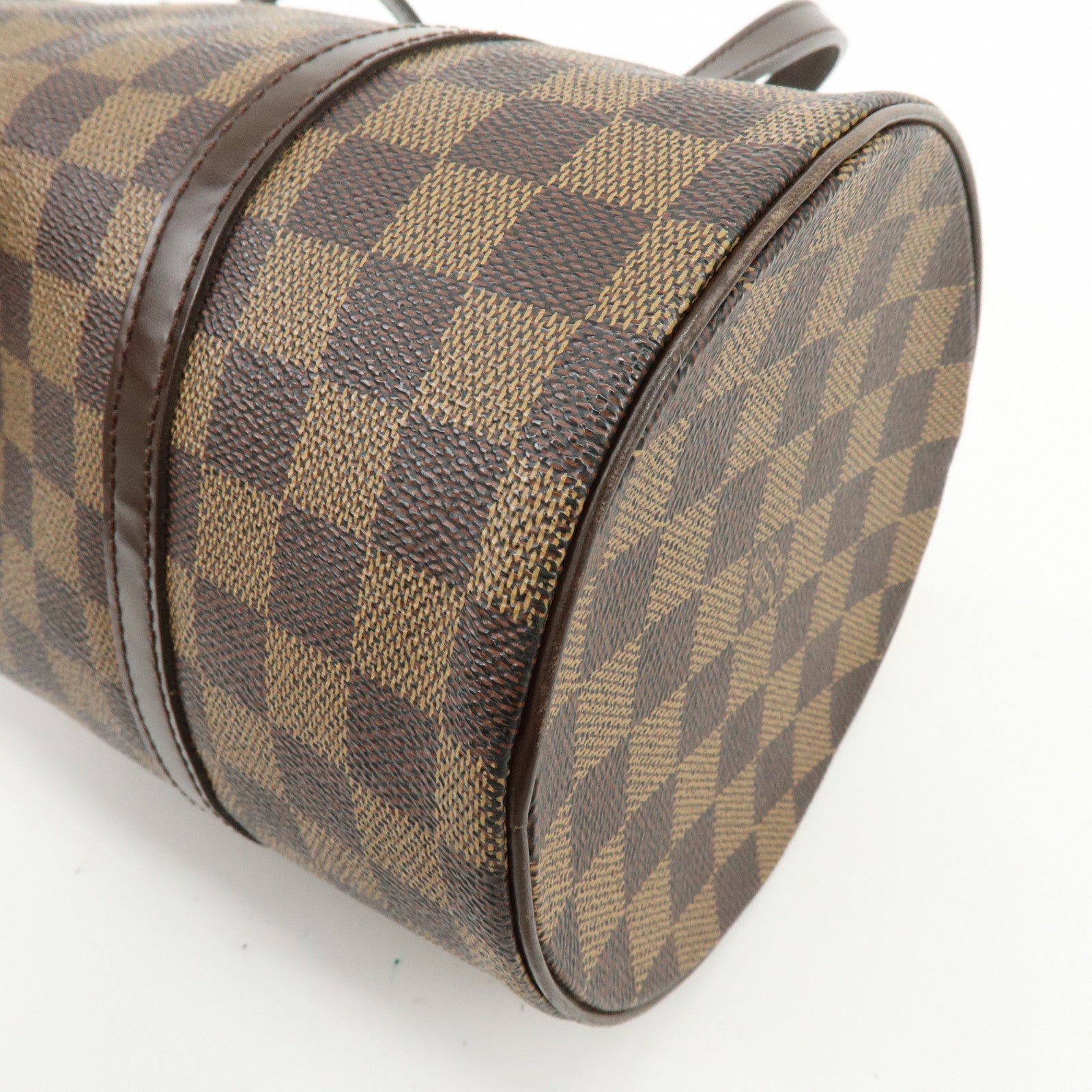 Louis Vuitton Damier Ebene Papillon 30 Hand Bag Brown N51303