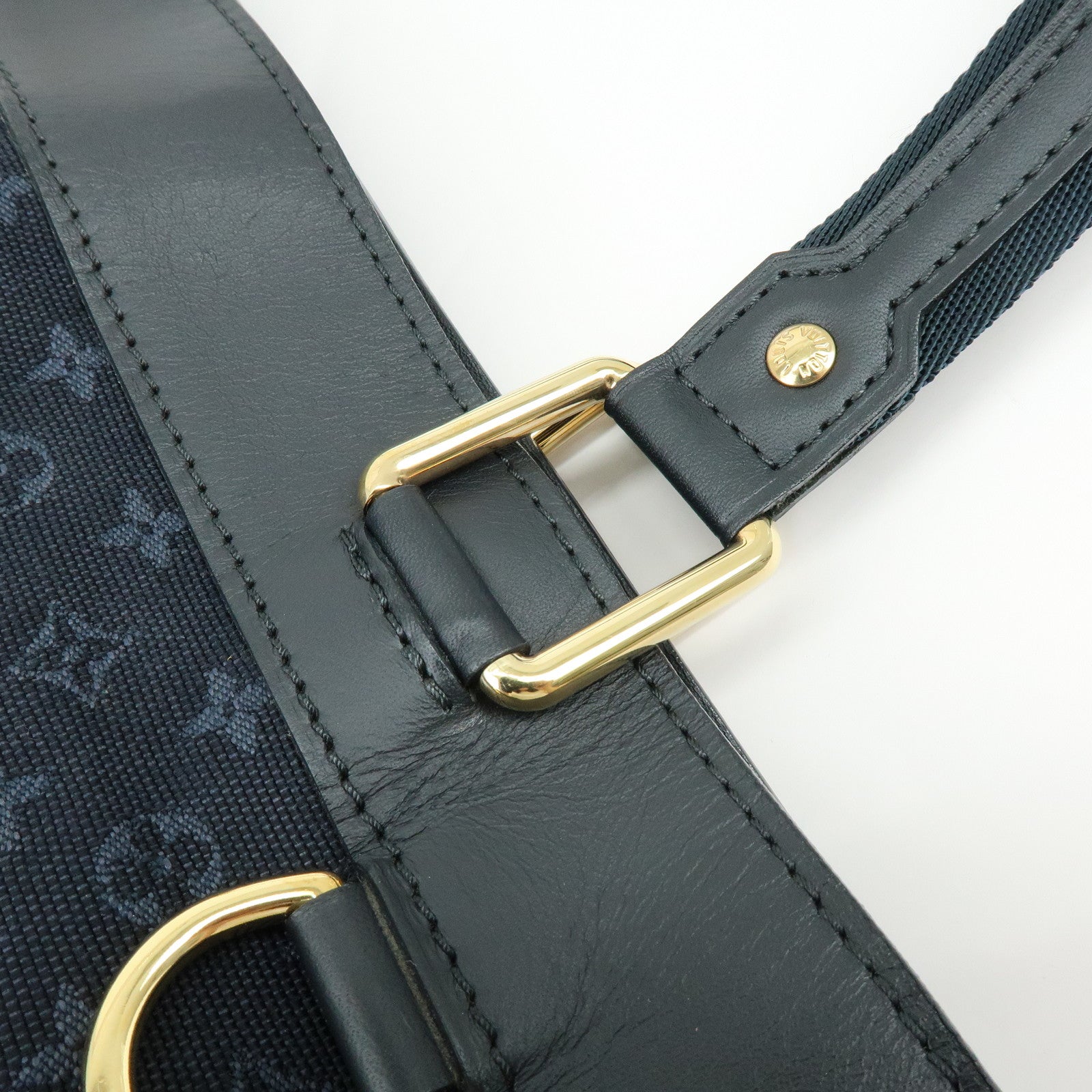 Louis Vuitton Monogram Mini Lucille GM Canvas Tote Bag Blue M92679