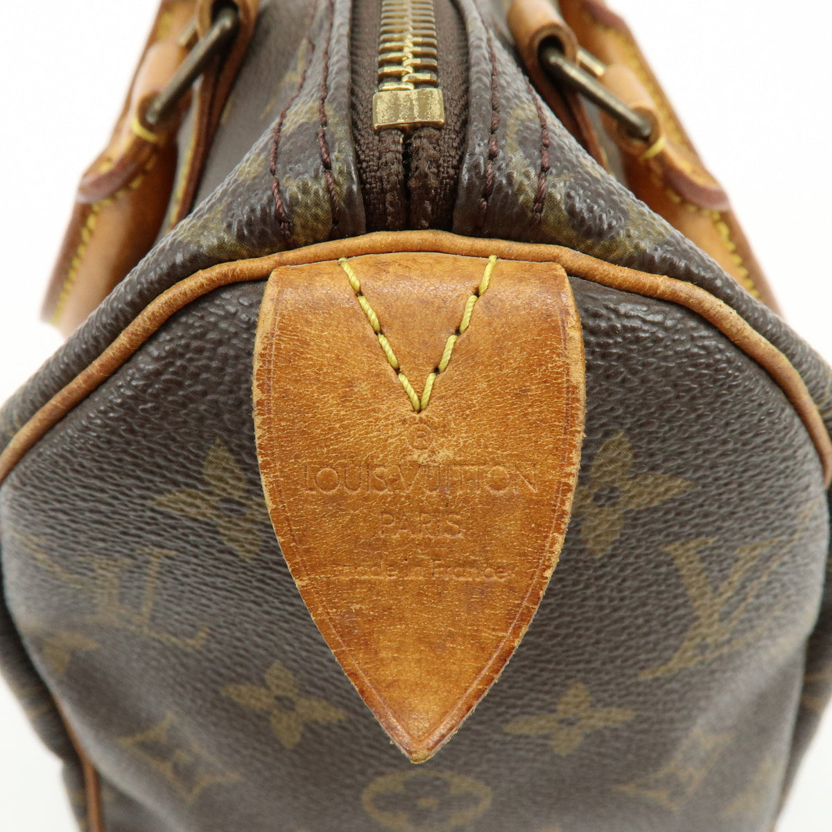 Louis Vuitton Monogram Speedy 25 Boston Bag Hand Bag Brown M41528