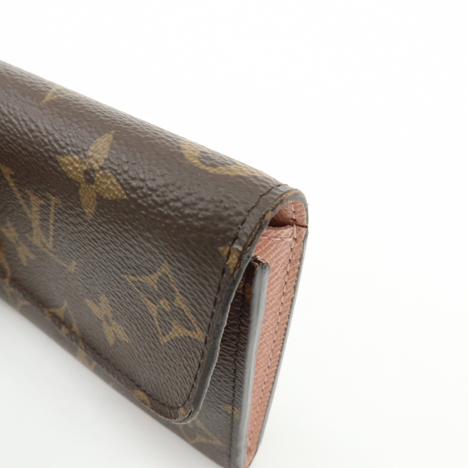 Louis Vuitton Monogram Portefeuille Emilie Long Wallet Brown M61289