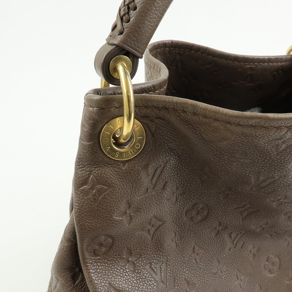 Louis Vuitton Monogram Empreinte Artsy MM Hand Bag Terre M94171