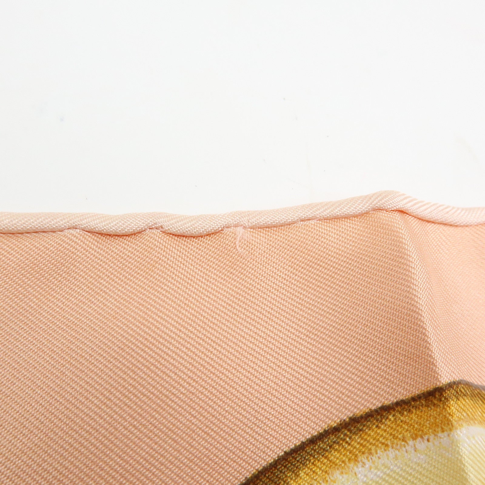 Chloe Silk100% Flower Print Scarf Shawl Pink Beige