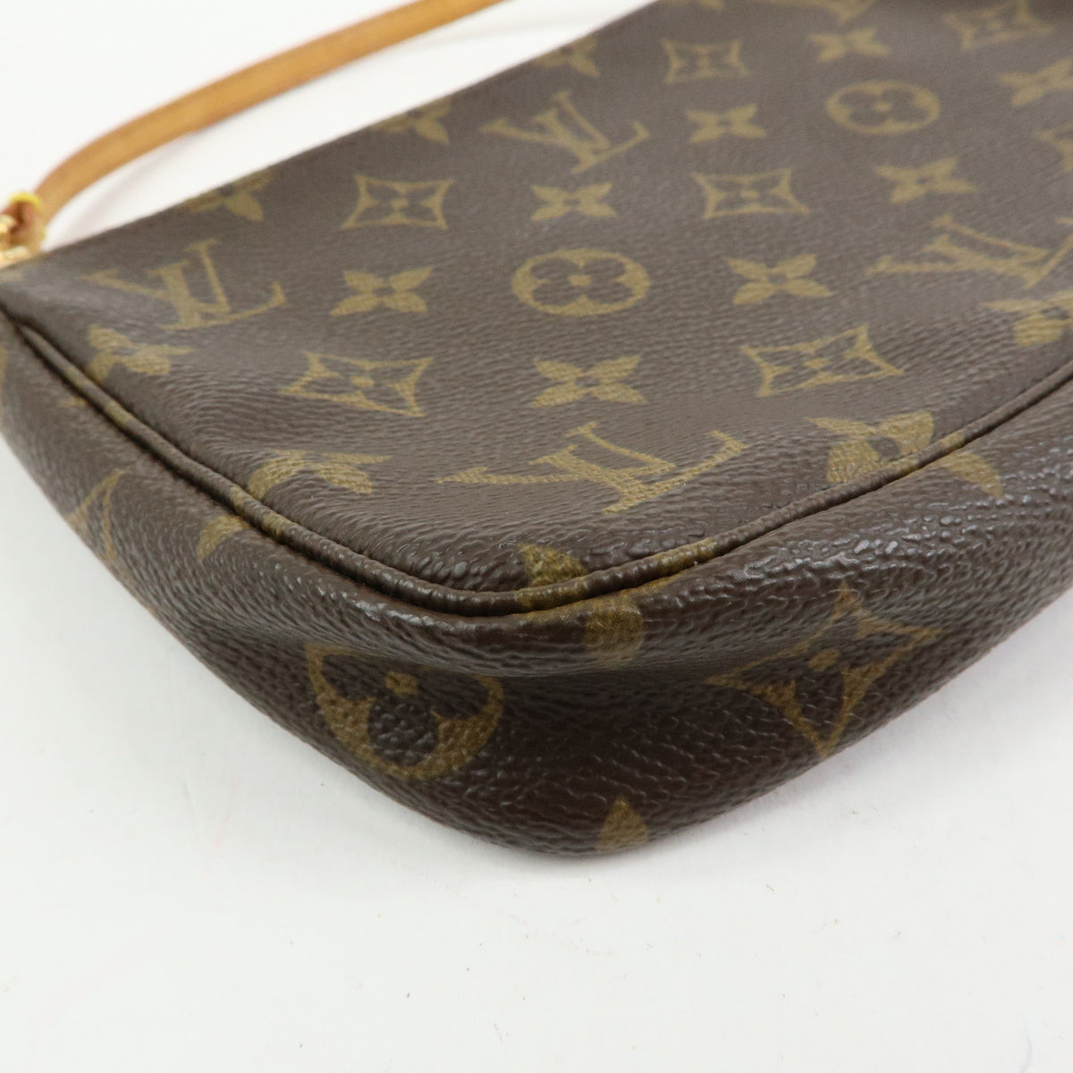 Louis Vuitton Monogram Pochette Accessoires Pouch Hand Bag M51980