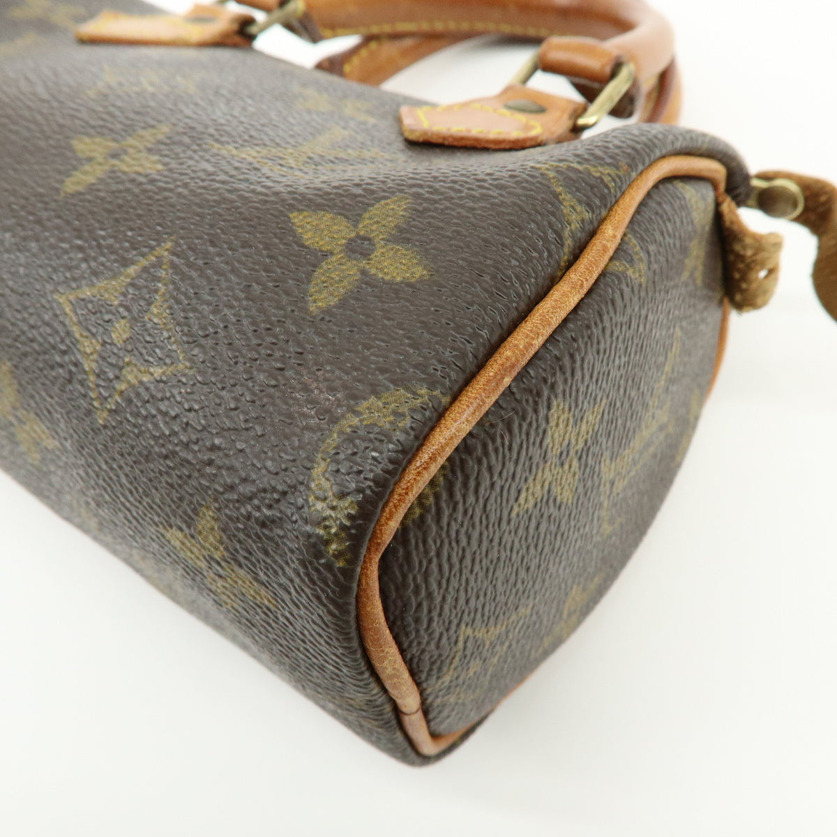 Louis Vuitton Monogram Mini Speedy Hand Bag and Strap M41534 J52315 Lot
