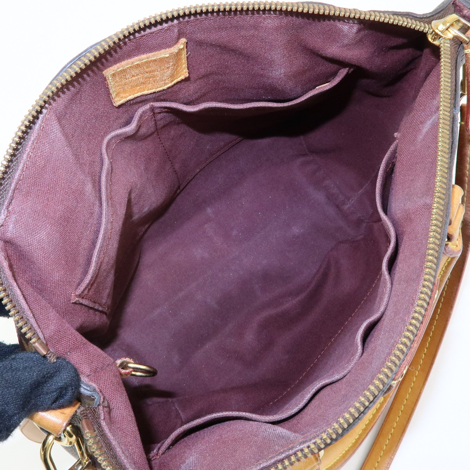 Louis Vuitton Monogram Turenne PM 2Way Bag Hand Bag Brown M48813