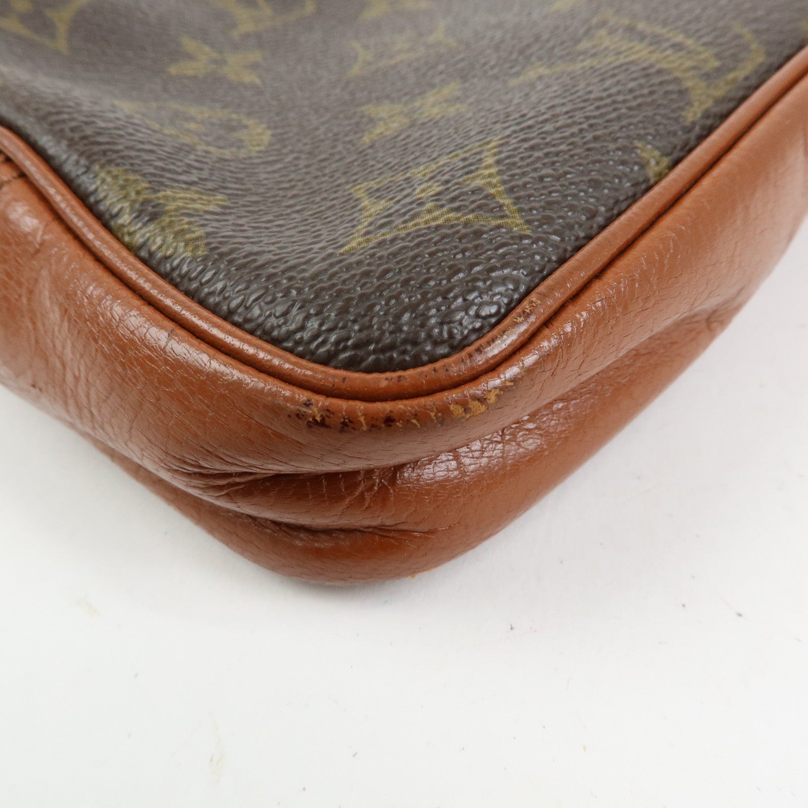 Louis Vuitton Monogram Pochette Marly Bandouliere Bag Brown M51828