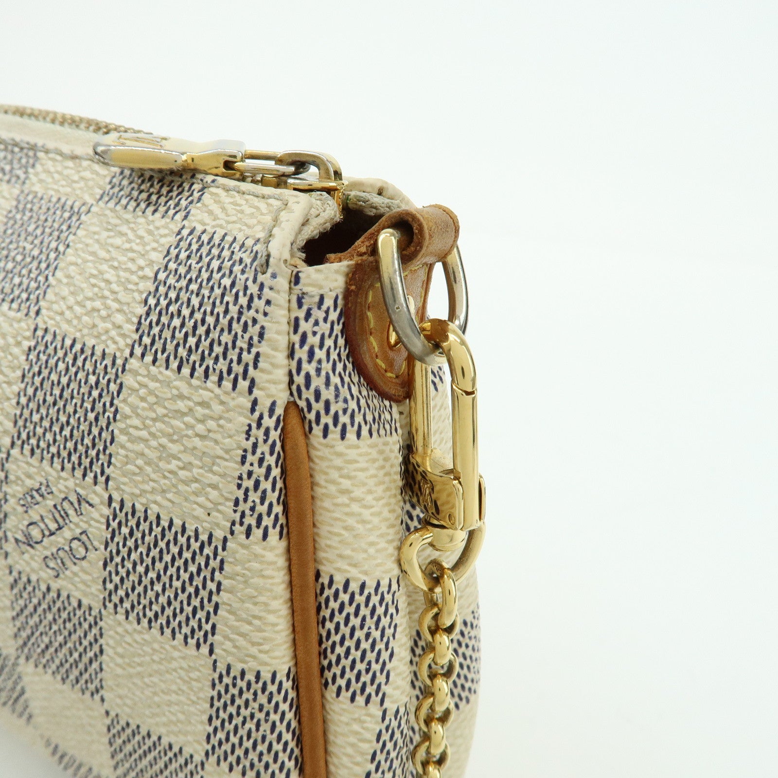 Louis Vuitton Damier Azur Eva 2Way Bag Hand Bag Shoulder Bag N55214