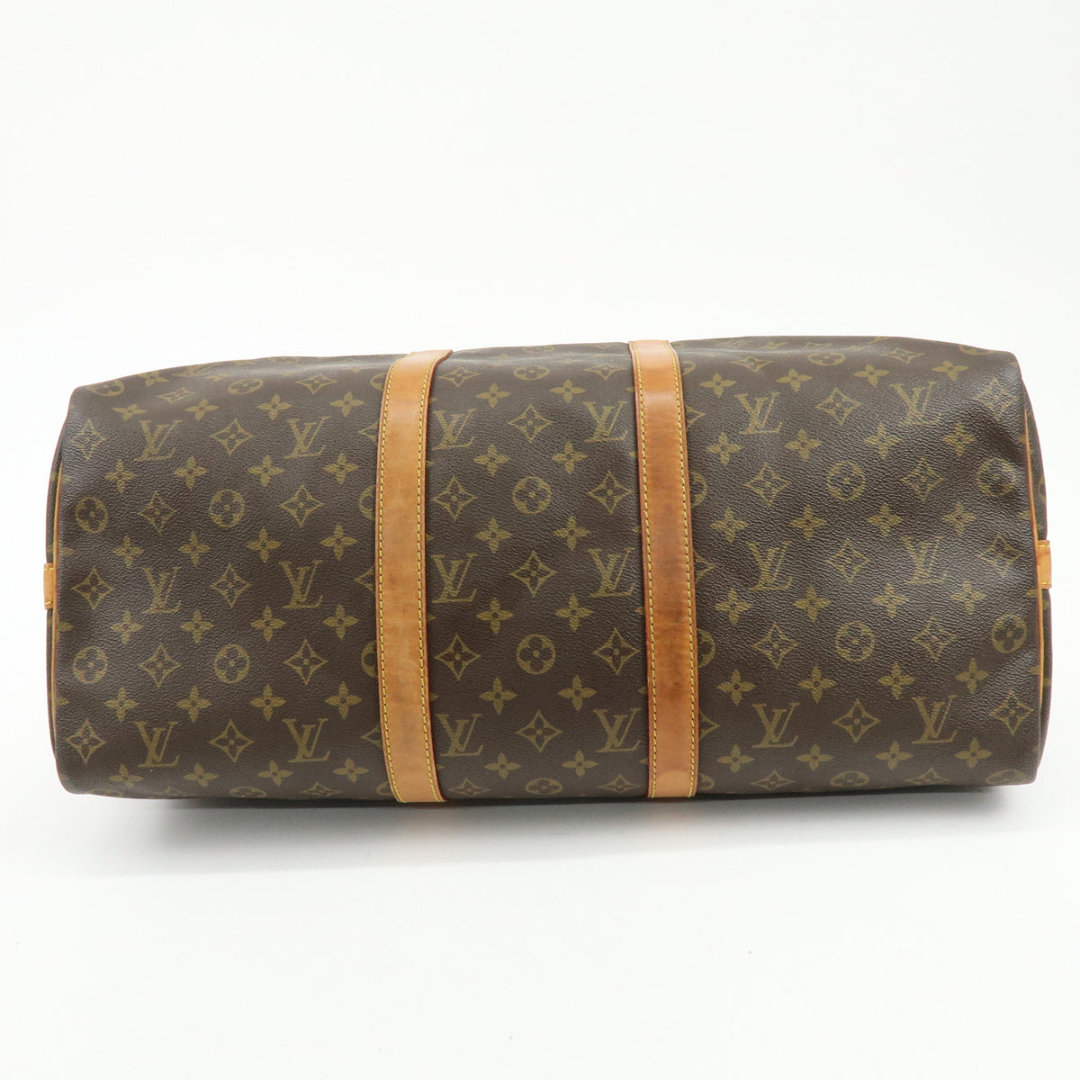 Louis Vuitton Monogram Keep All Bandouliere 50 Boston Bag M41416
