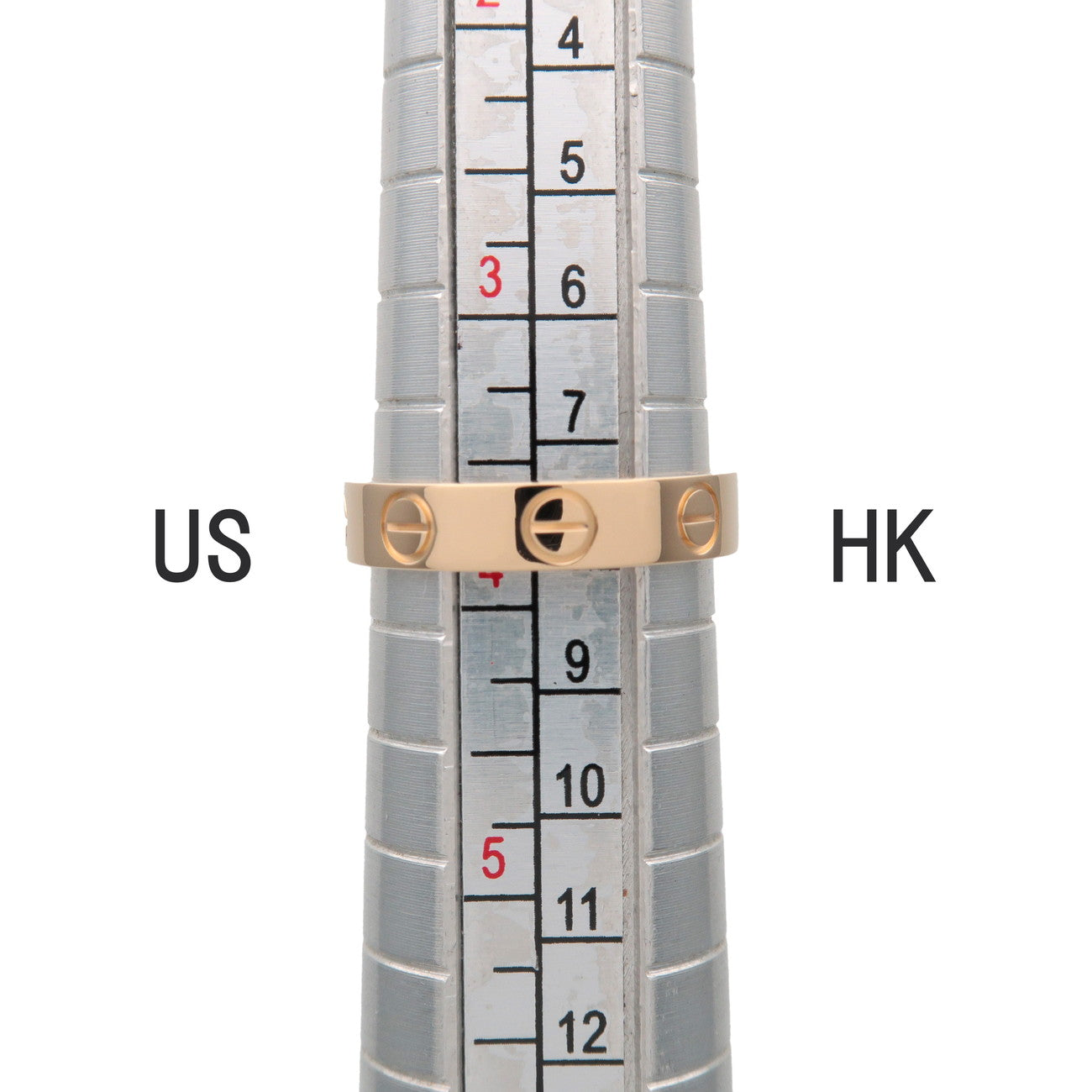 Cartier Mini Love Ring K18 750YG #46 US3.75 EU46 HK7.5