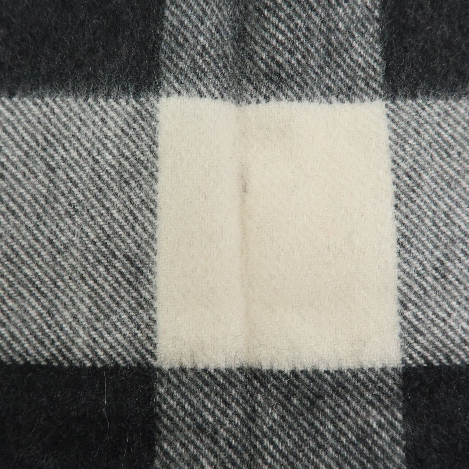 BURBERRY Lot of 2 Cashmere 100% Scarf Shawl Nova Plaid Grey Off White