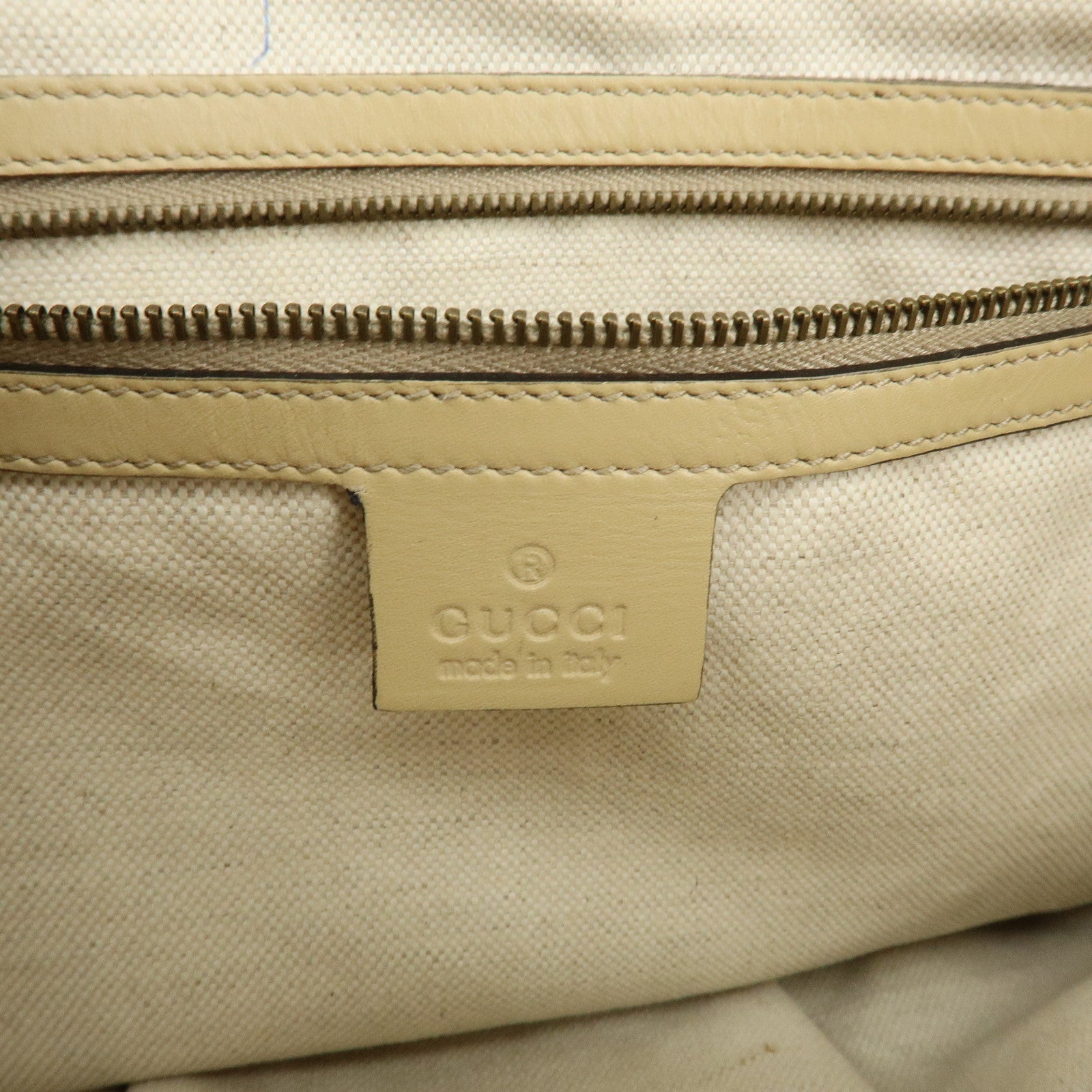 GUCCI Interlocking G Scarlett GG Canvas Leather 2Way Hand Shoulder Bag