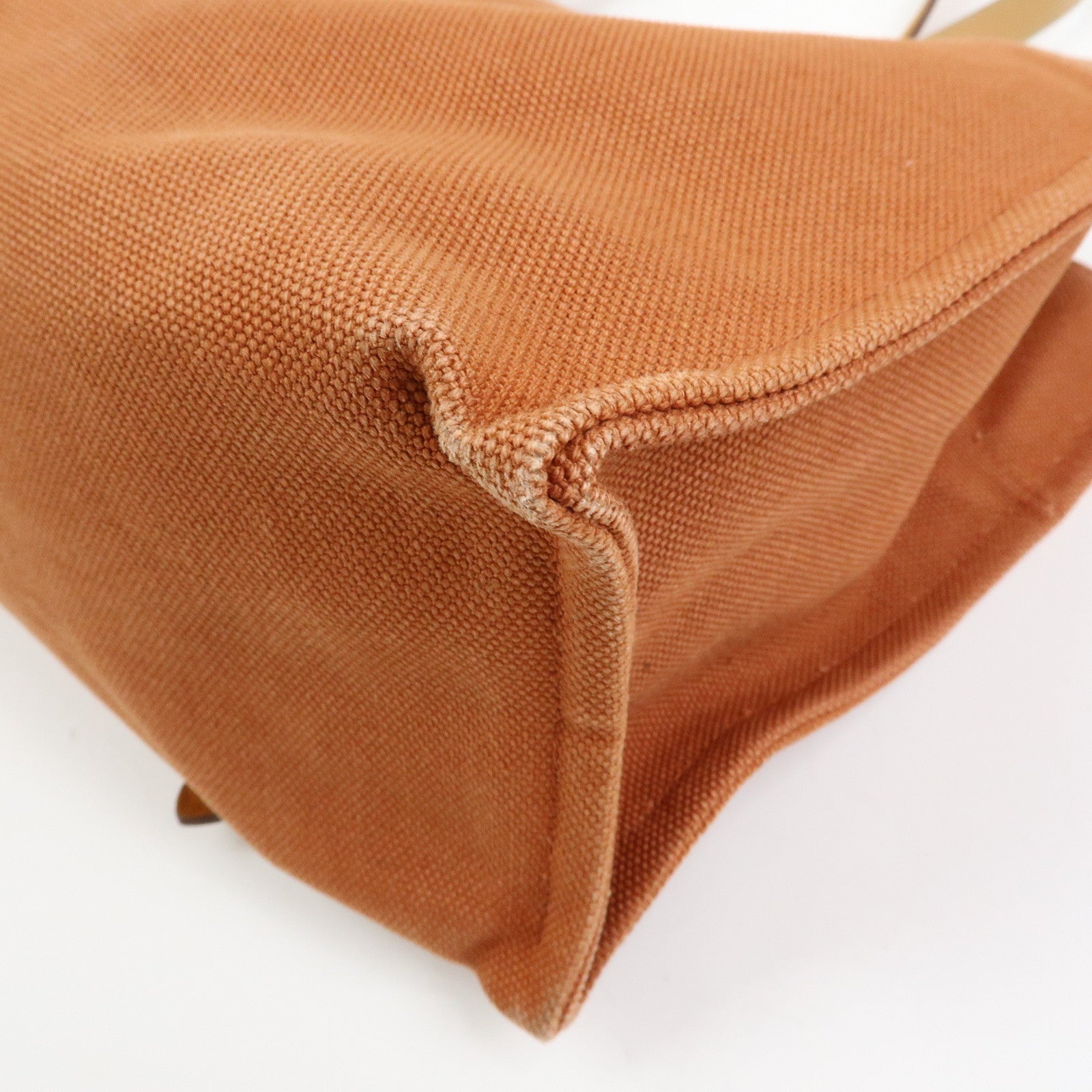 HERMES Etriviere Elan Toile Goeland Tote Bag Shoulder Bag □O Stamped