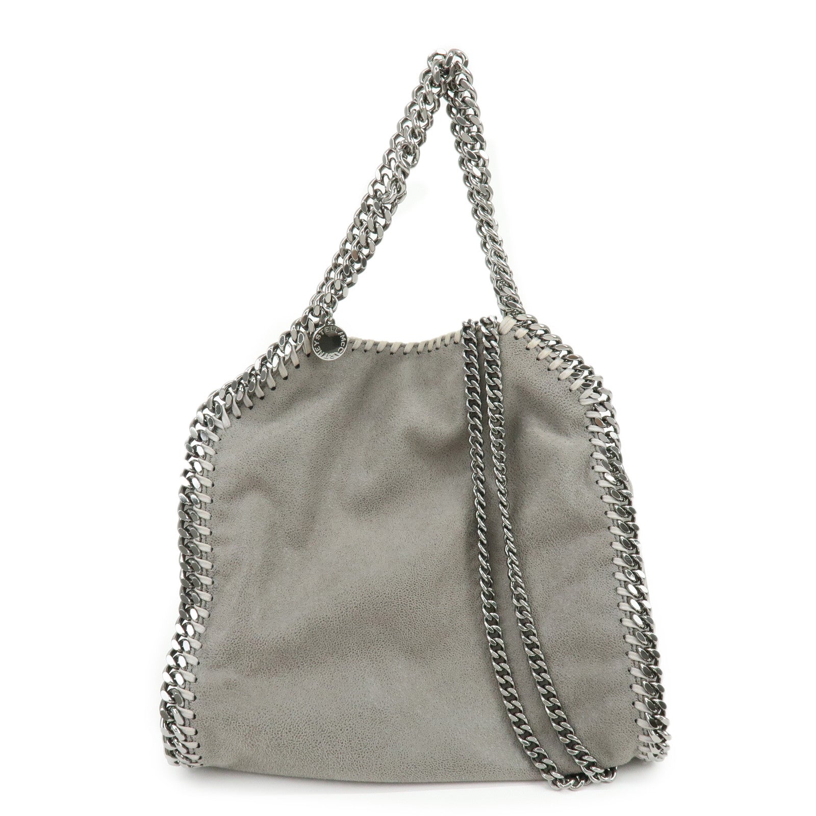STELLA MCCARTNEY Falabella Faux Leather 2Way Bag Grey 371223