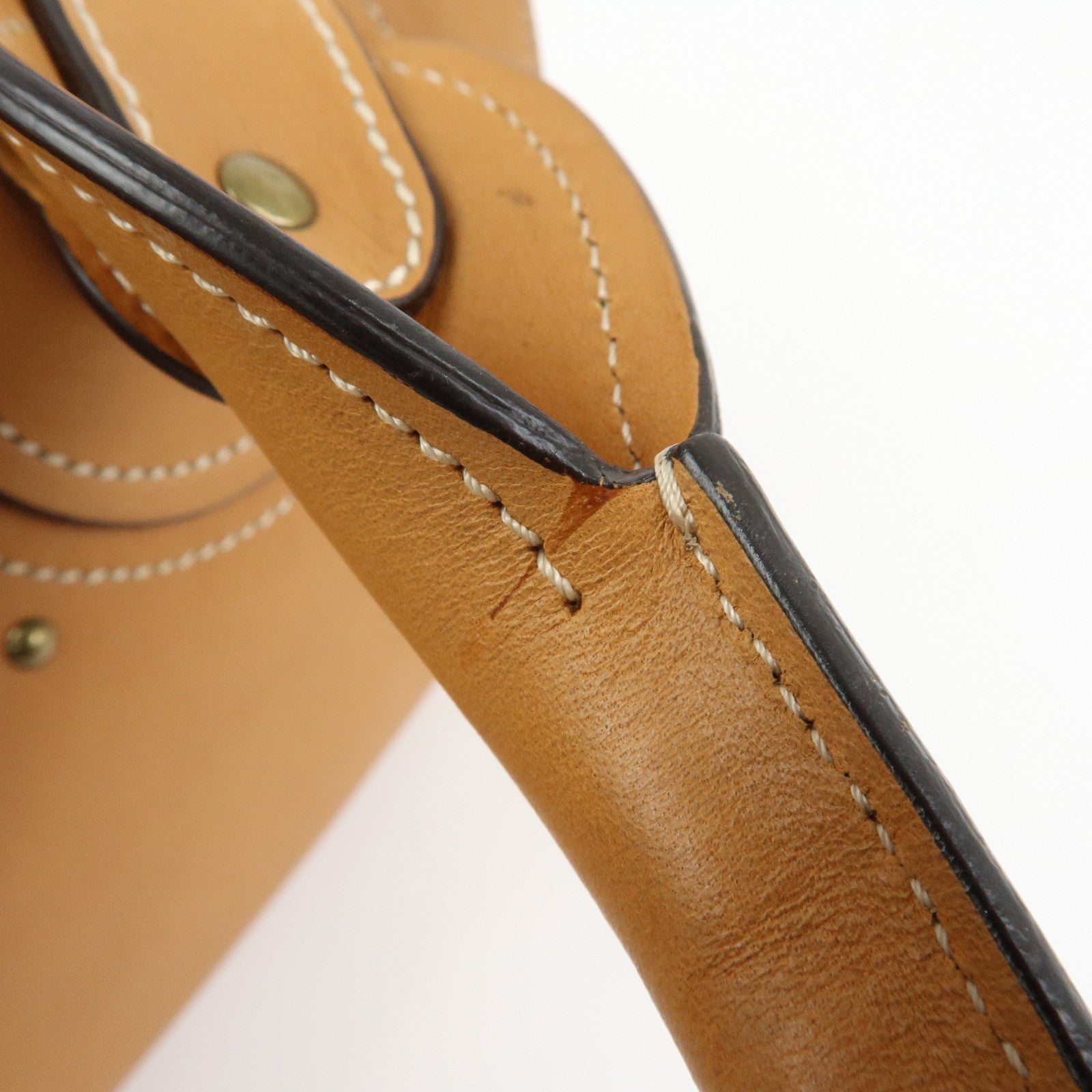 Chloe Paddington Leather 2Way Bag Hand Bag Shoulder Bag Brown