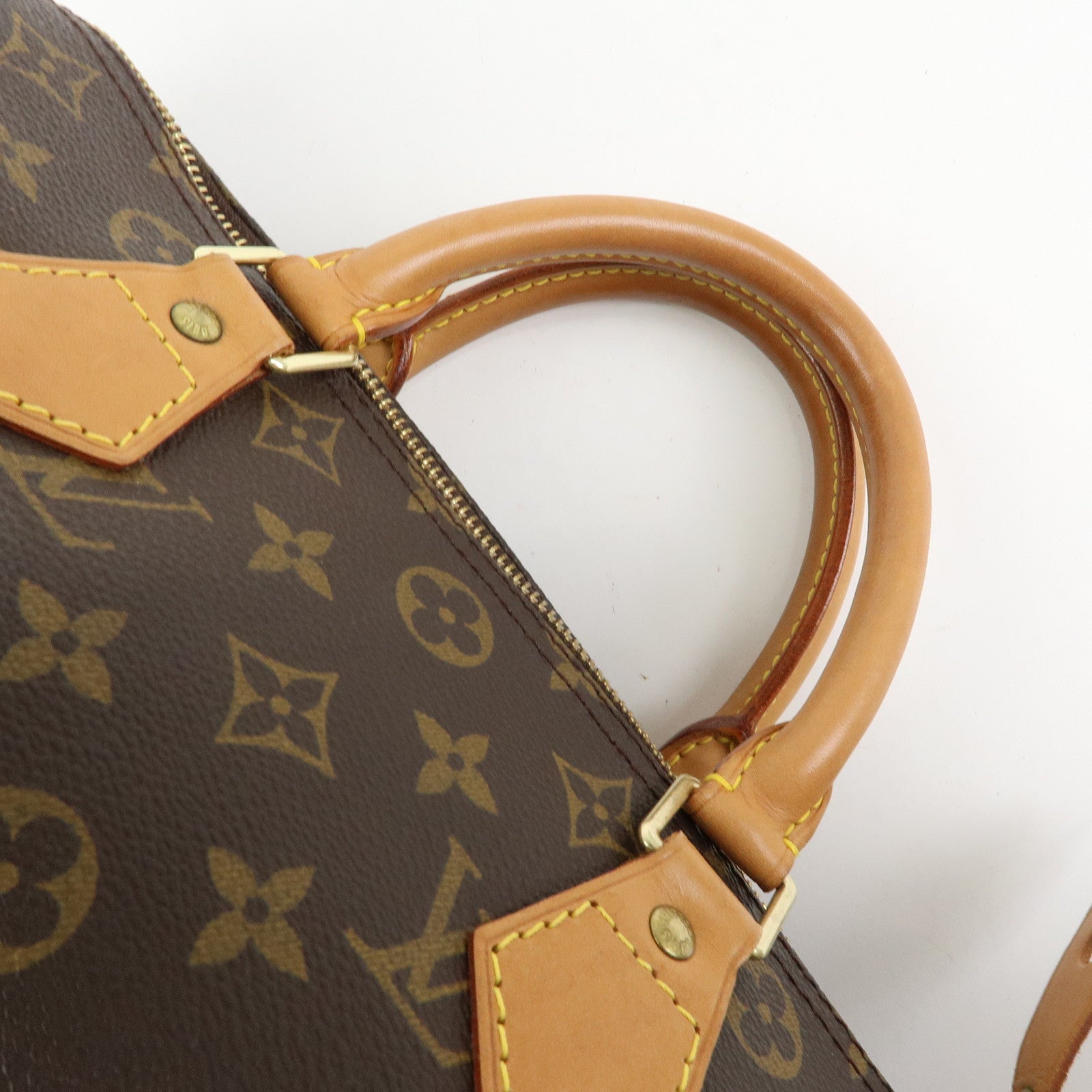 Louis Vuitton Monogram Speedy 30 Boston Bag Hand Bag Brown M41526