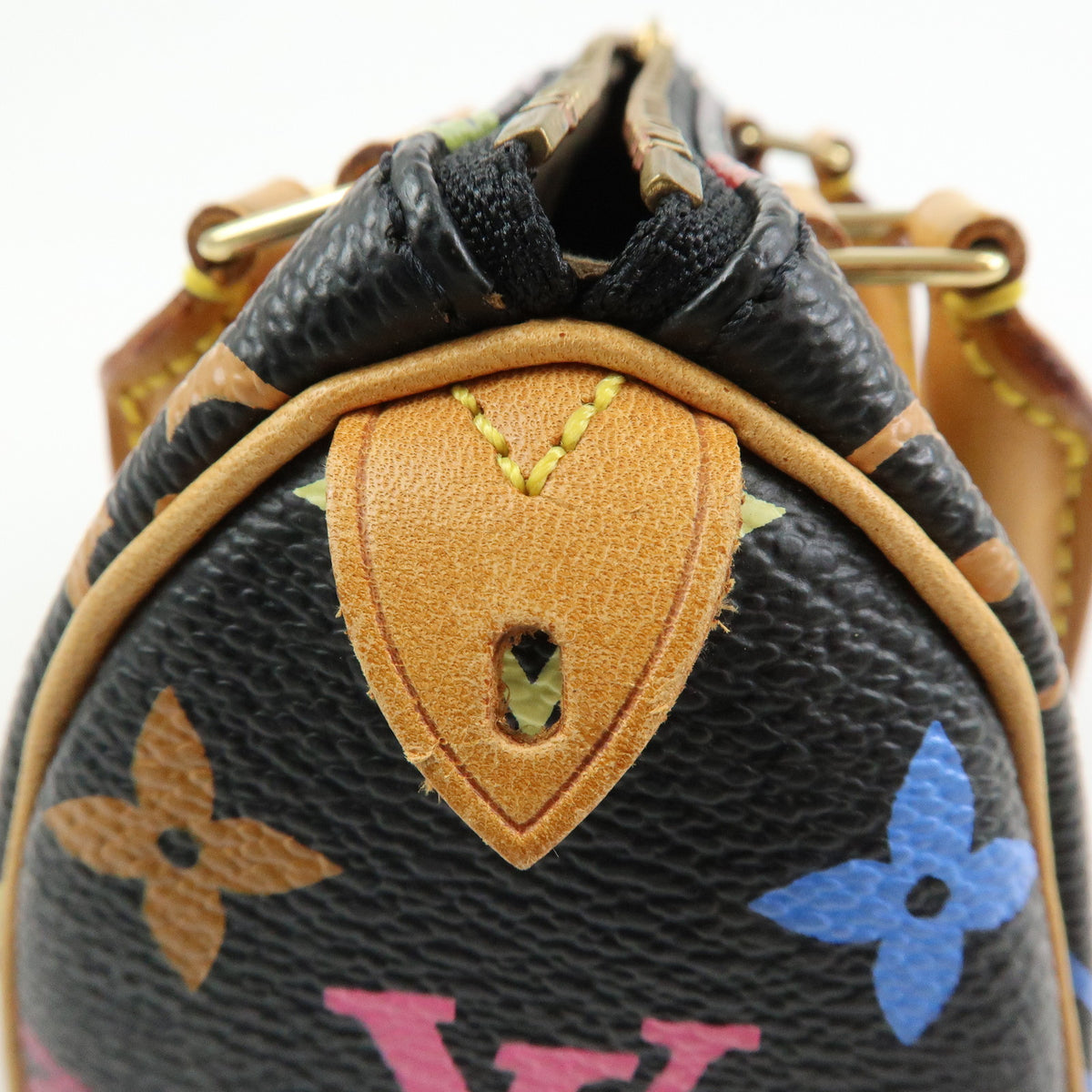 Louis Vuitton Monogram Multicolor Mini Speedy Mini Bag Noir M92644
