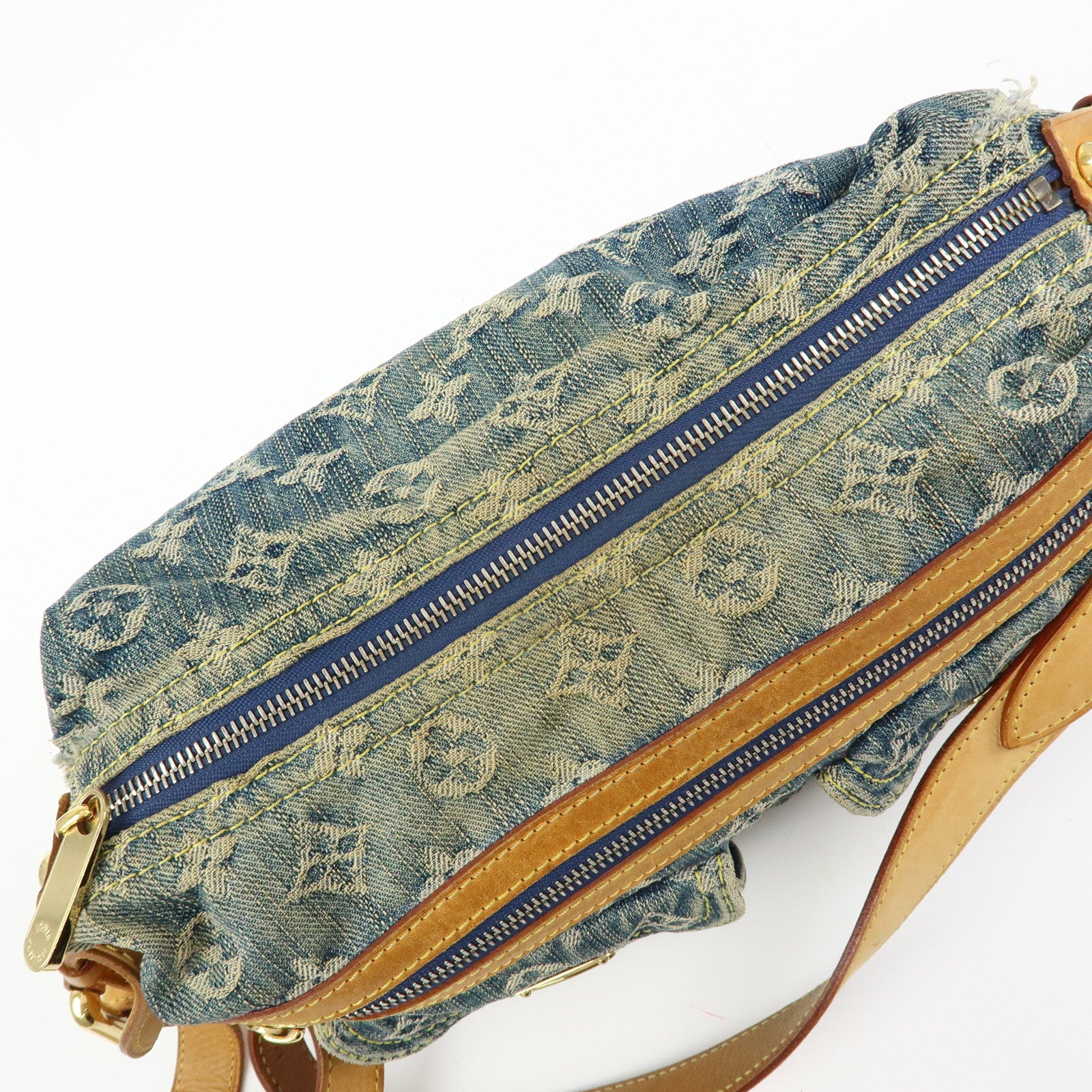 Louis Vuitton Monogram Denim Baggy PM 2Way Bag Shoulder Bag M95049 Lot