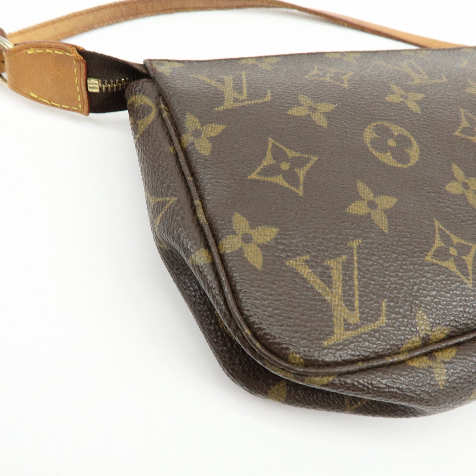 Louis Vuitton Monogram Pochette Accessoires Pouch Hand Bag M51980