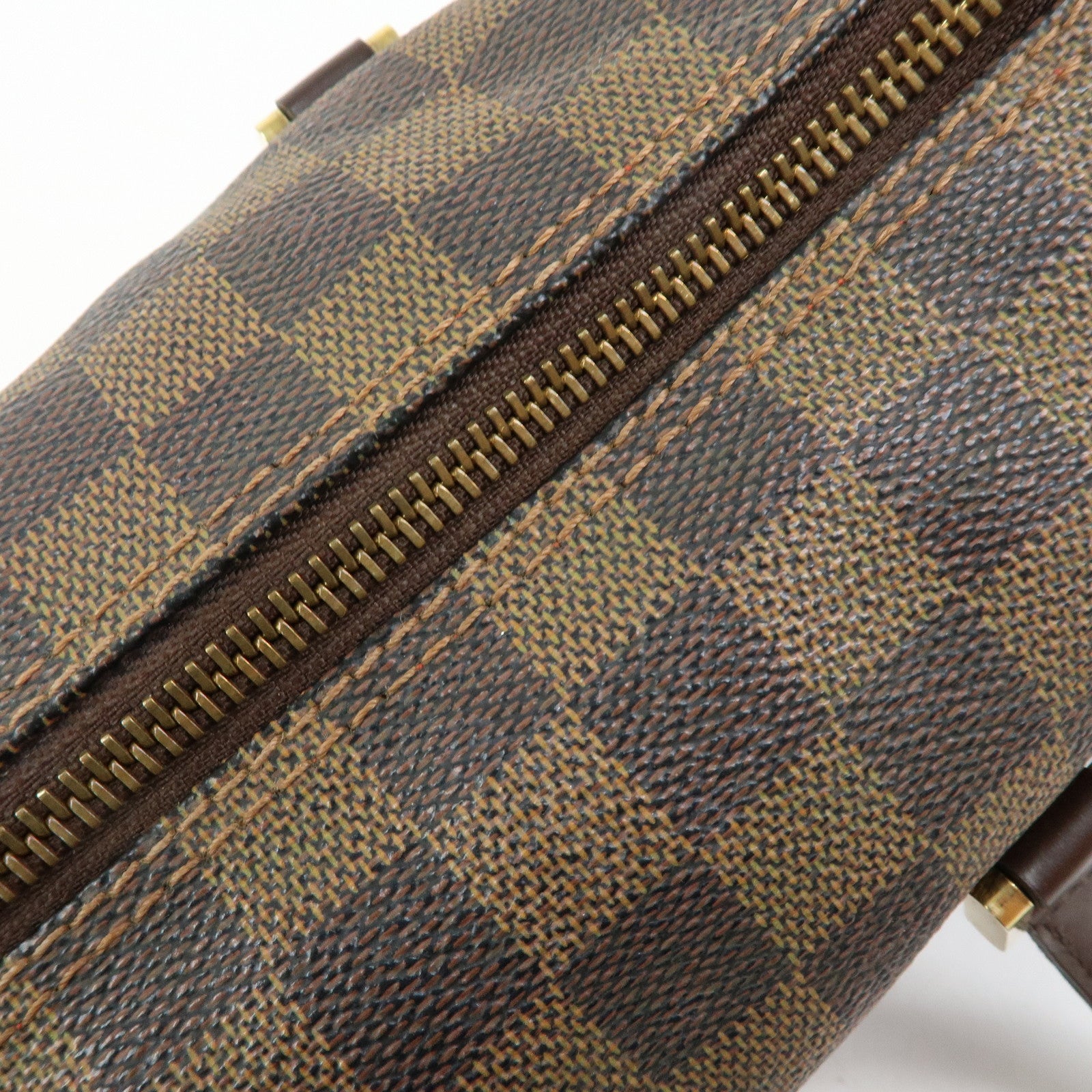Louis Vuitton Damier Ebene Papillon 26 Hand Bag Brown N51304