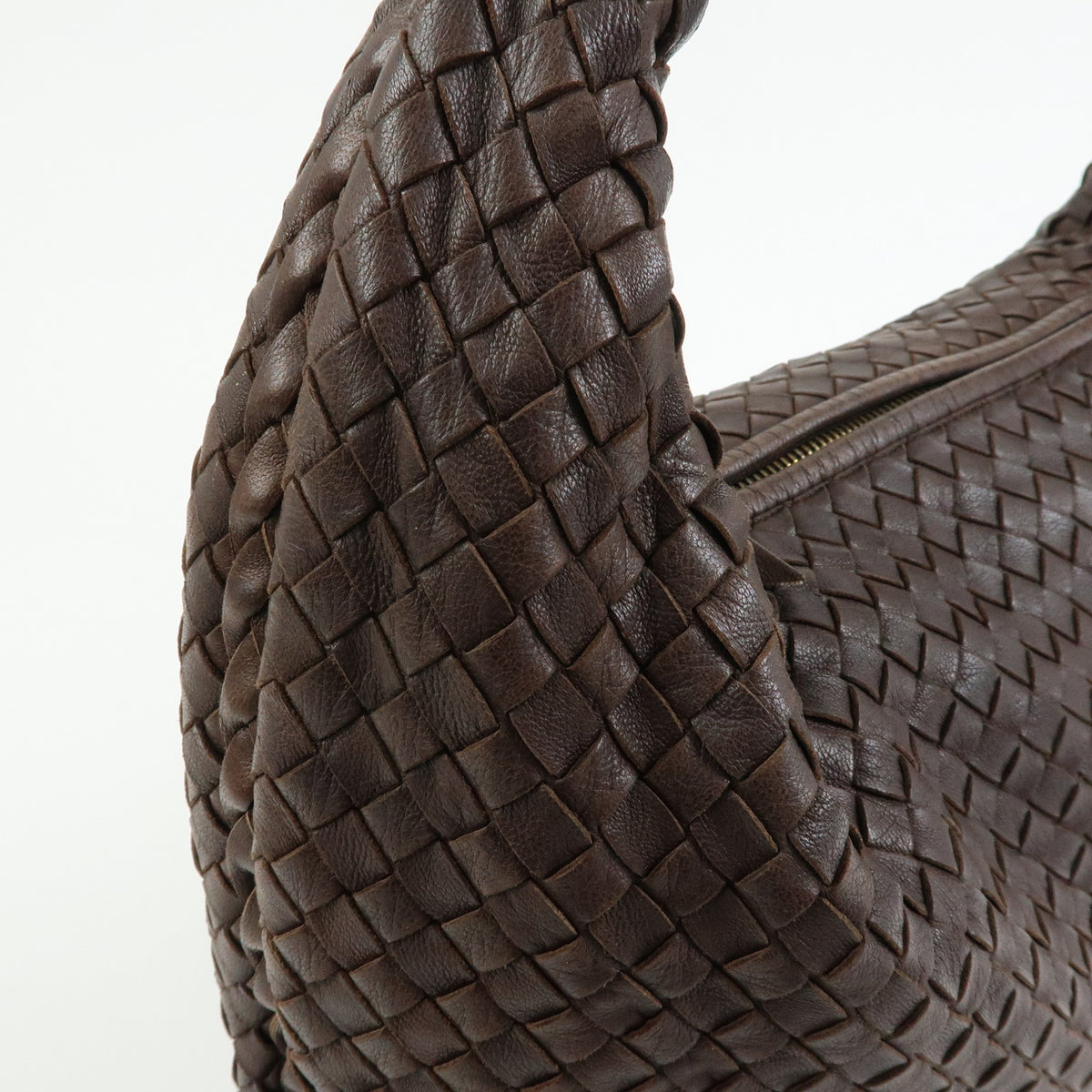BOTTEGA VENETA Hobo Intrecciato Leather Shoulder Bag Hand Bag 115654