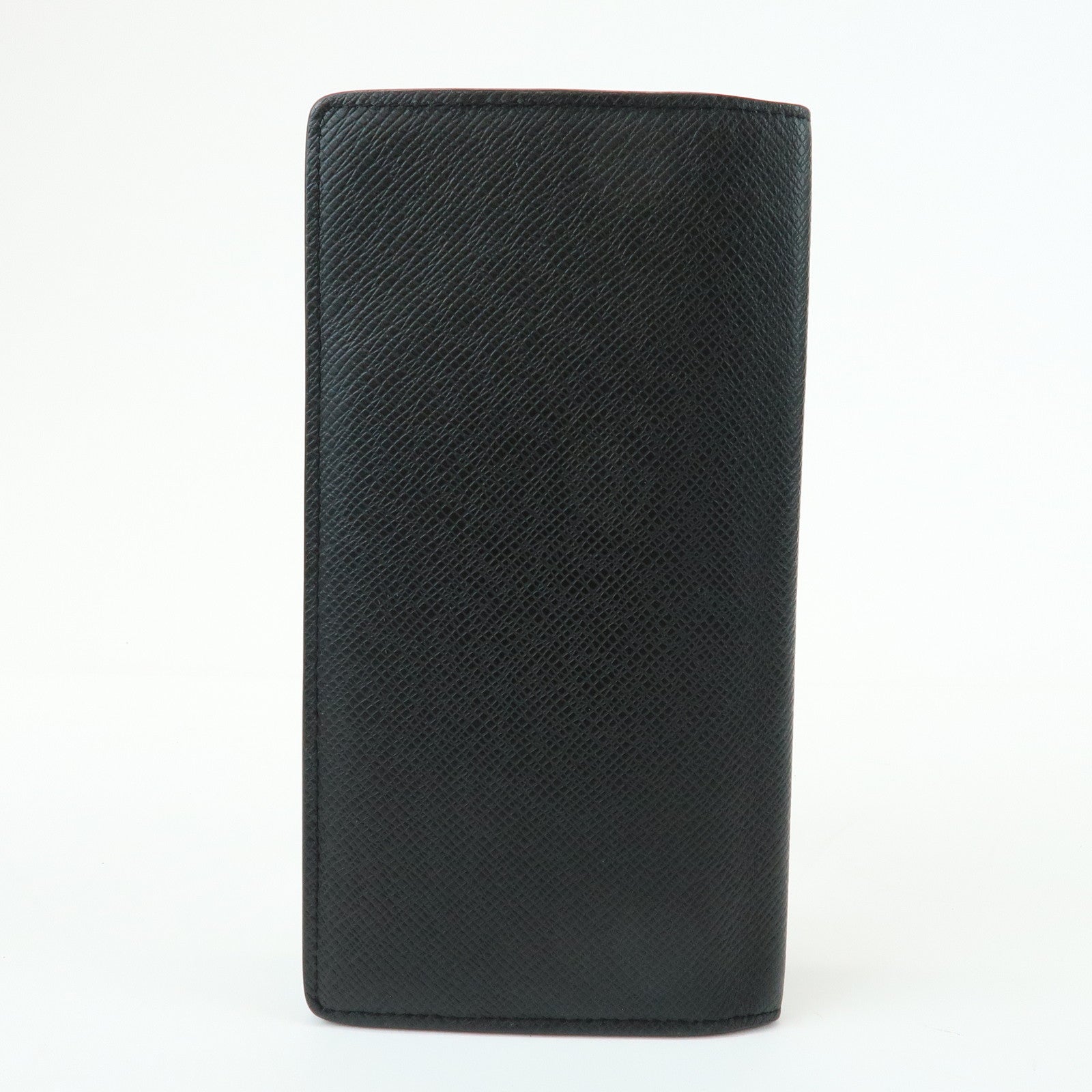Louis Vuitton Taiga Portefeuille Long Bi-fold Wallet Noir M30541