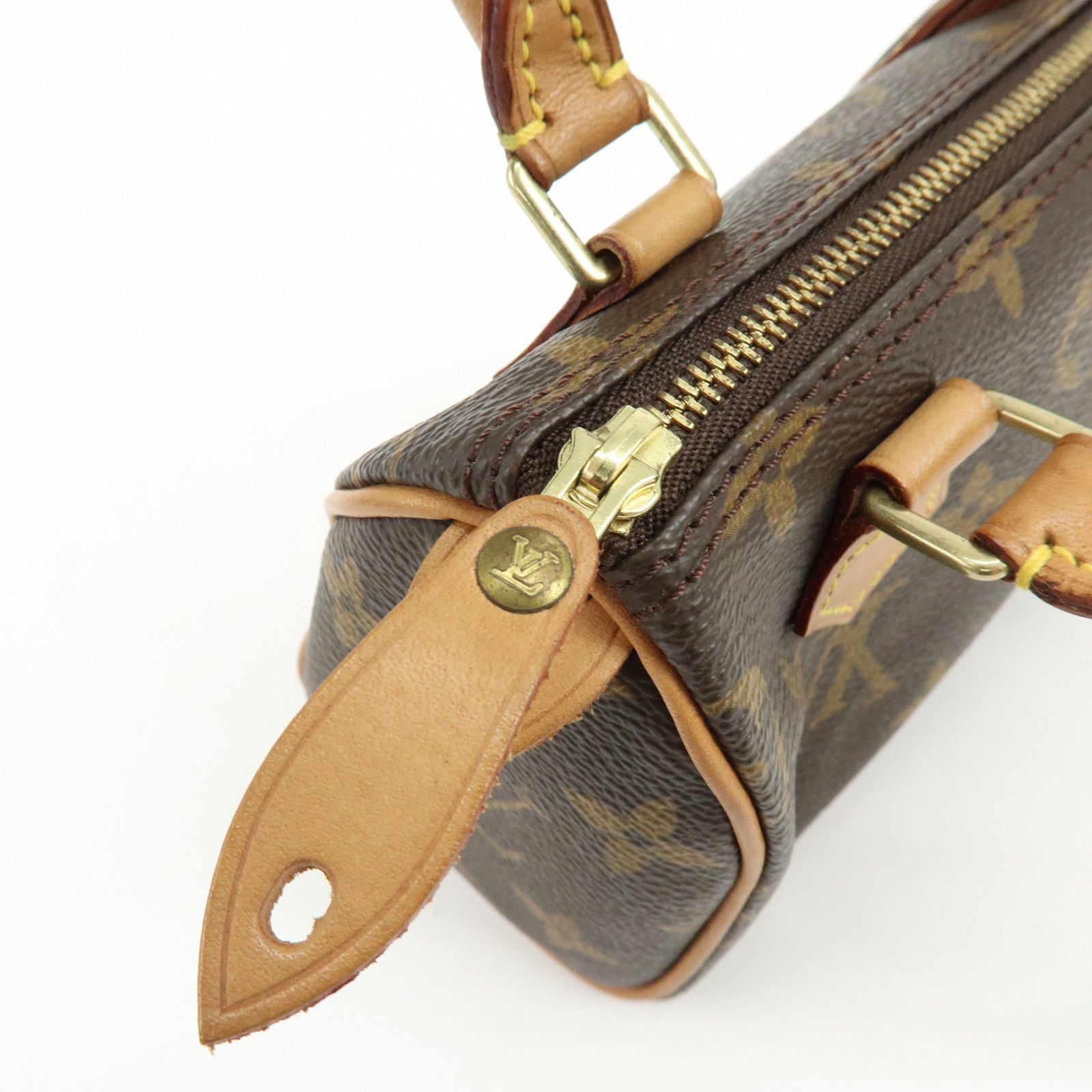 Louis Vuitton Monogram Canvas Mini Speedy Hand Bag M41534