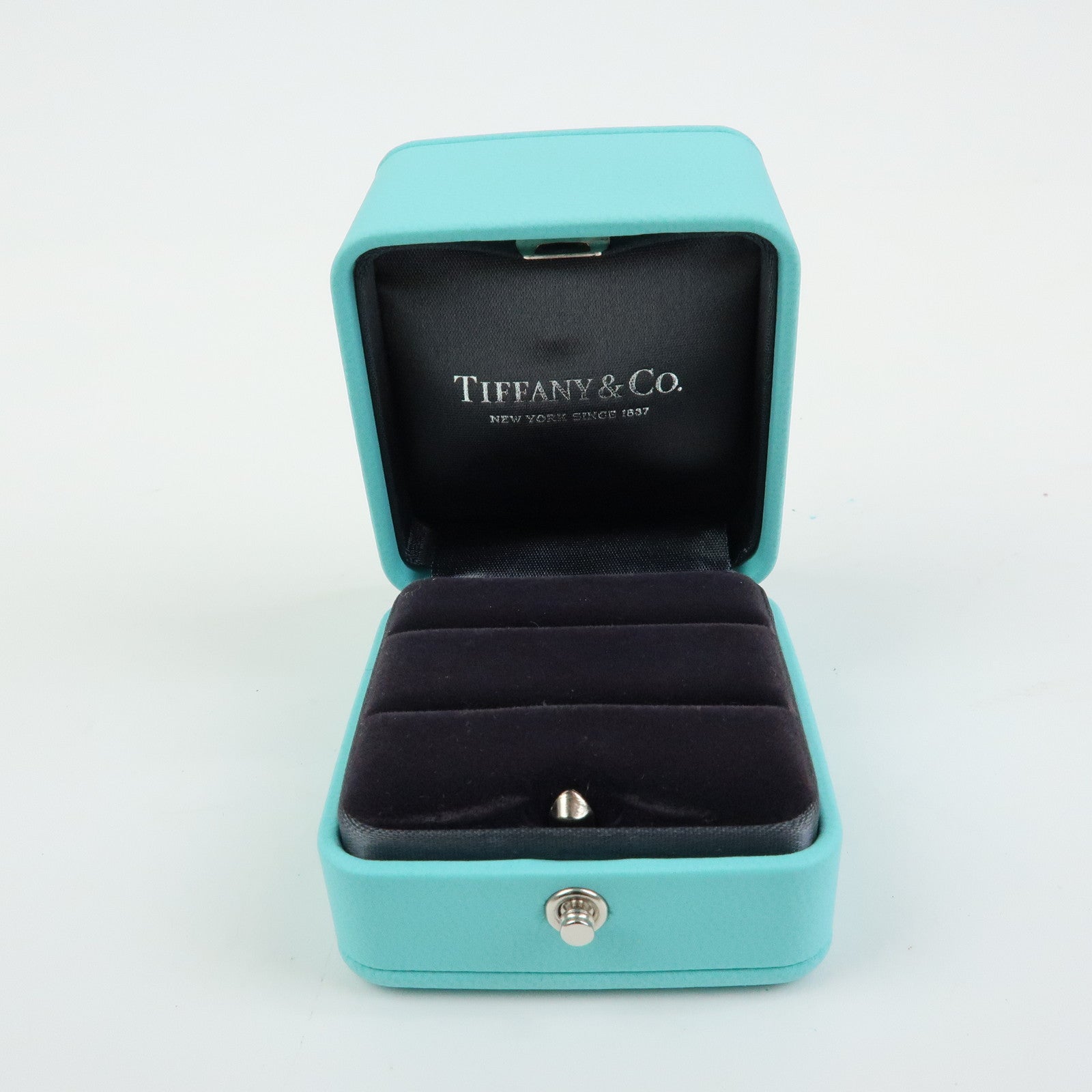 Tiffany&Co. Set of 3 Jewelry Box For Pair Ring Tiffany Blue