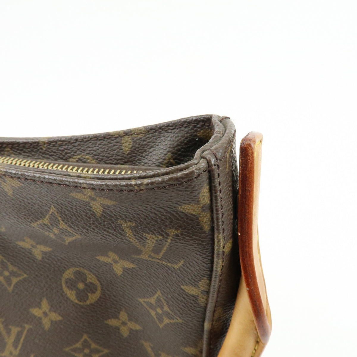 Louis Vuitton Monogram Looping GM Shoulder Bag Brown M51145