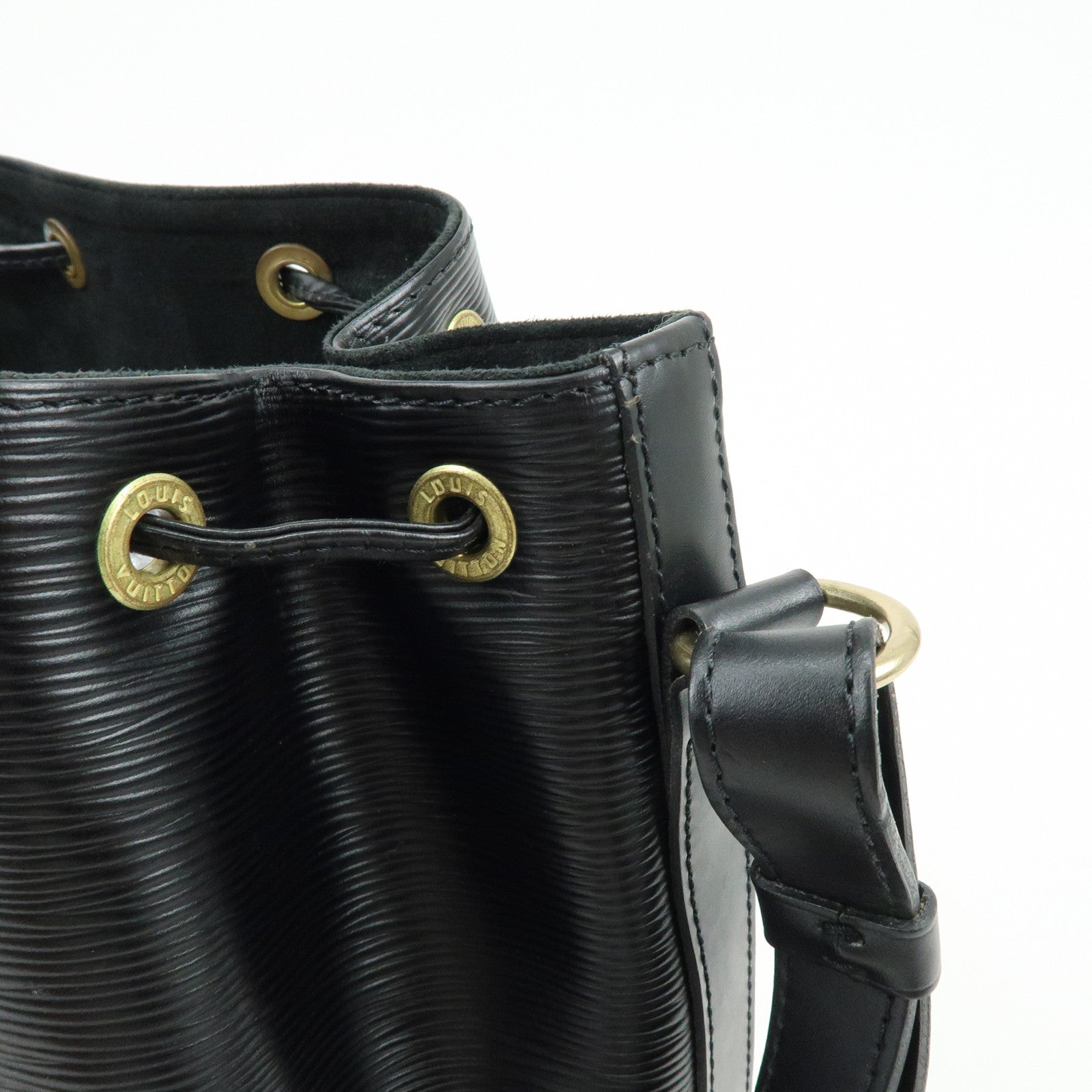 Louis Vuitton Epi Petit Noe Shoulder Bag Noir Black M44102