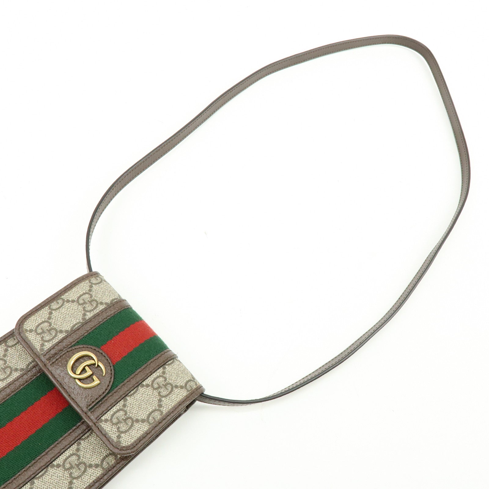 GUCCI Ophidia Sherry Double G GG Supreme Mini Shoulder Bag  625757