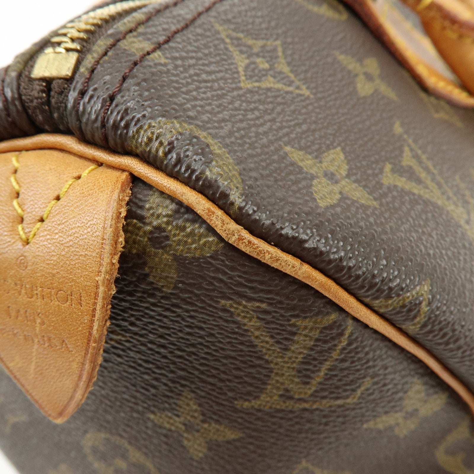 Louis Vuitton Monogram Speedy 30 Boston Bag Hand Bag Brown M41526