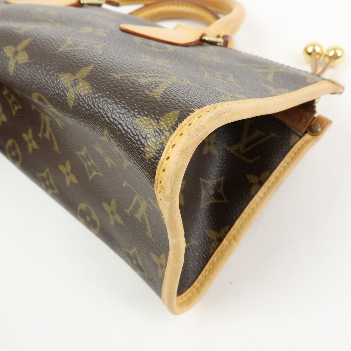 Louis Vuitton Monogram Popincourt Hand Bag Brown M40009