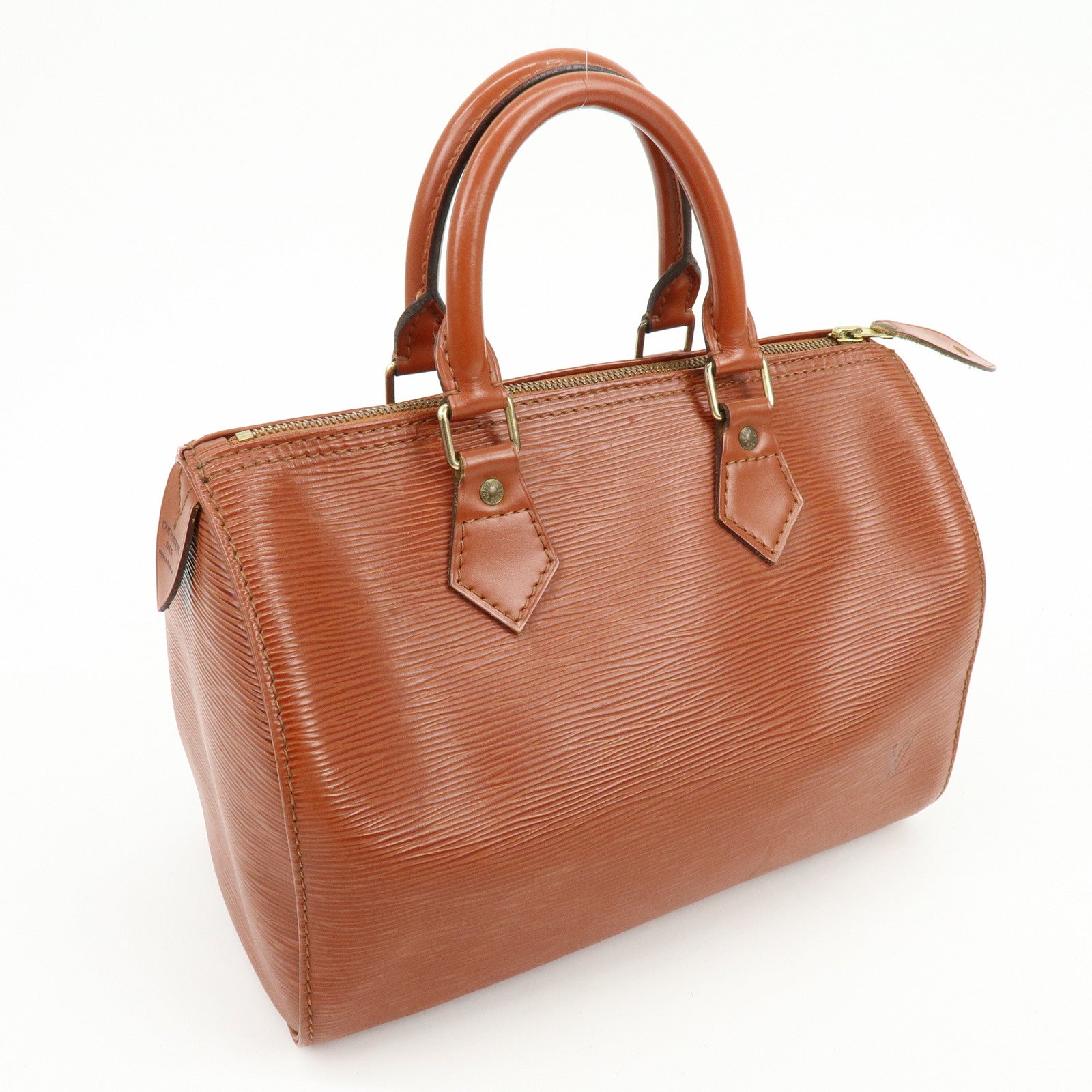 Louis Vuitton Epi Speedy 25 Hand Boston Bag Kenya Brown M43013