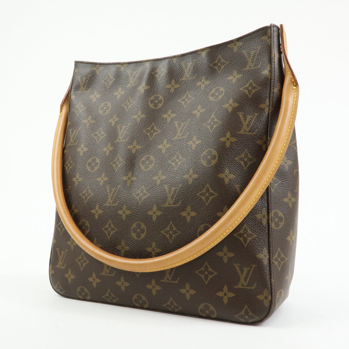 Louis Vuitton Monogram Looping GM Shoulder Bag Brown M51145