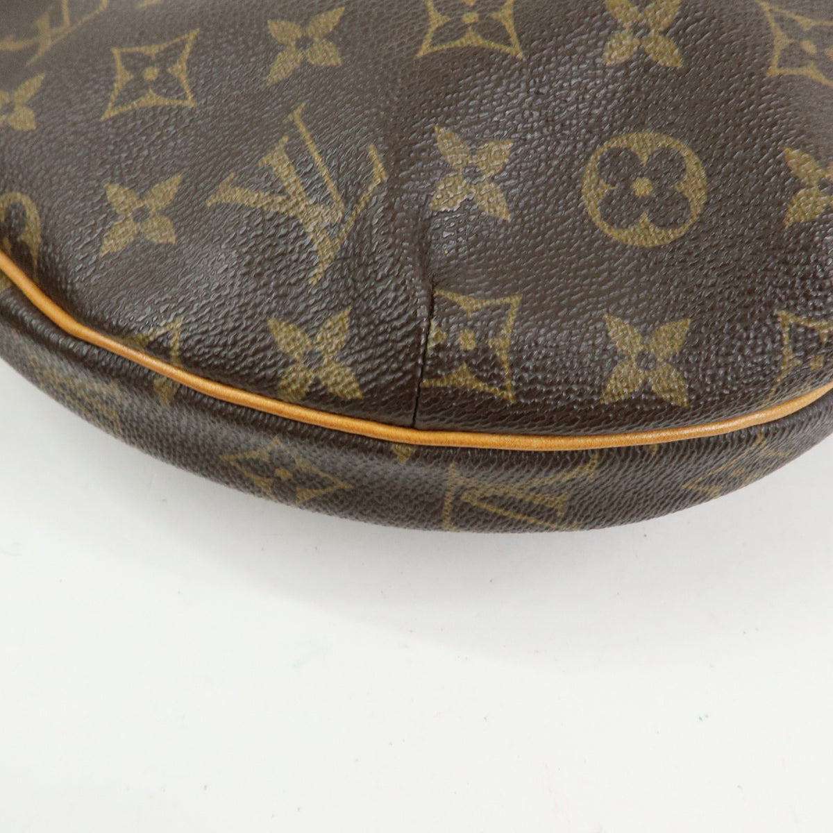 Louis Vuitton Monogram Croissant MM Shoulder Bag Brown M51512