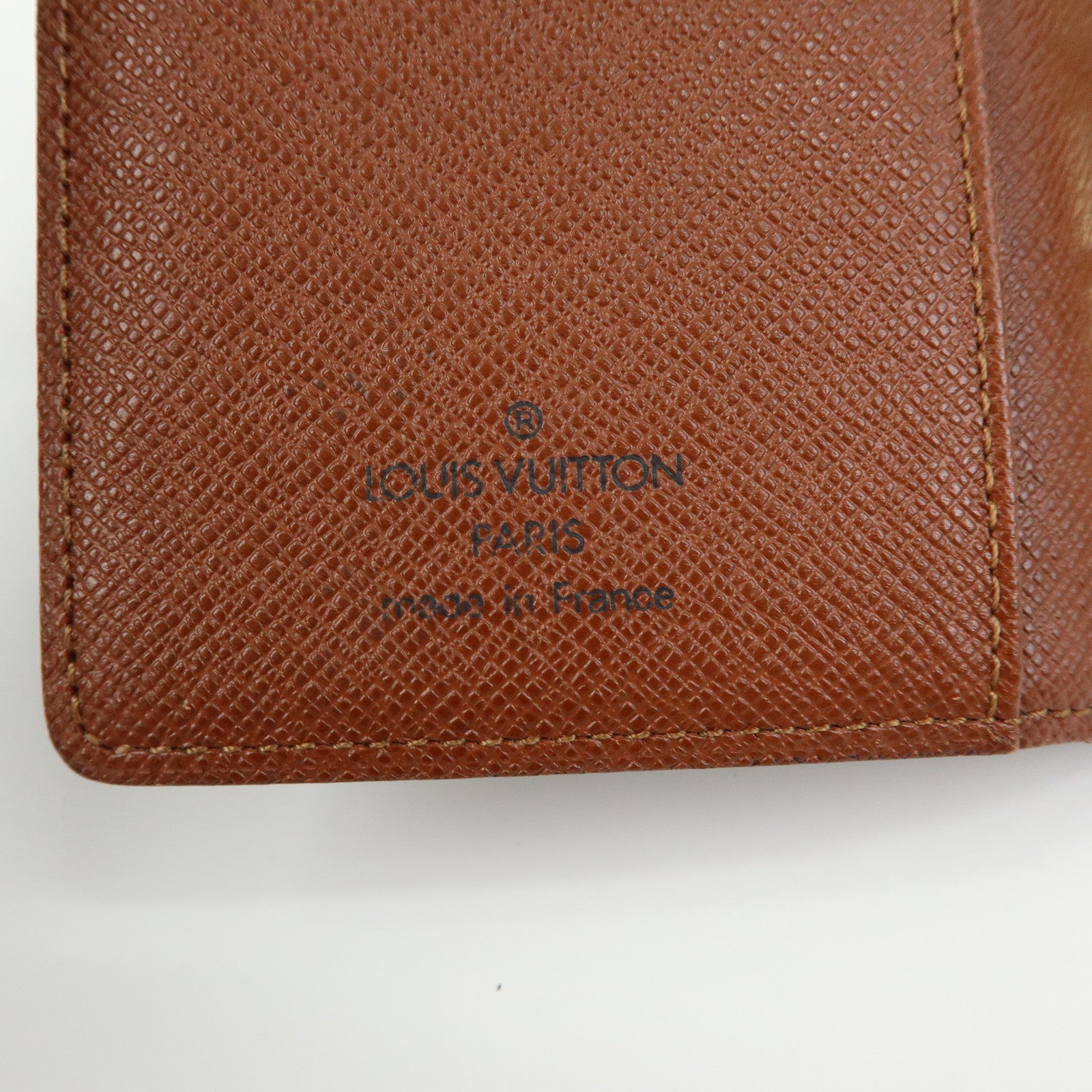 Louis Vuitton Monogram Agenda PM Planner Cover Brown R20005