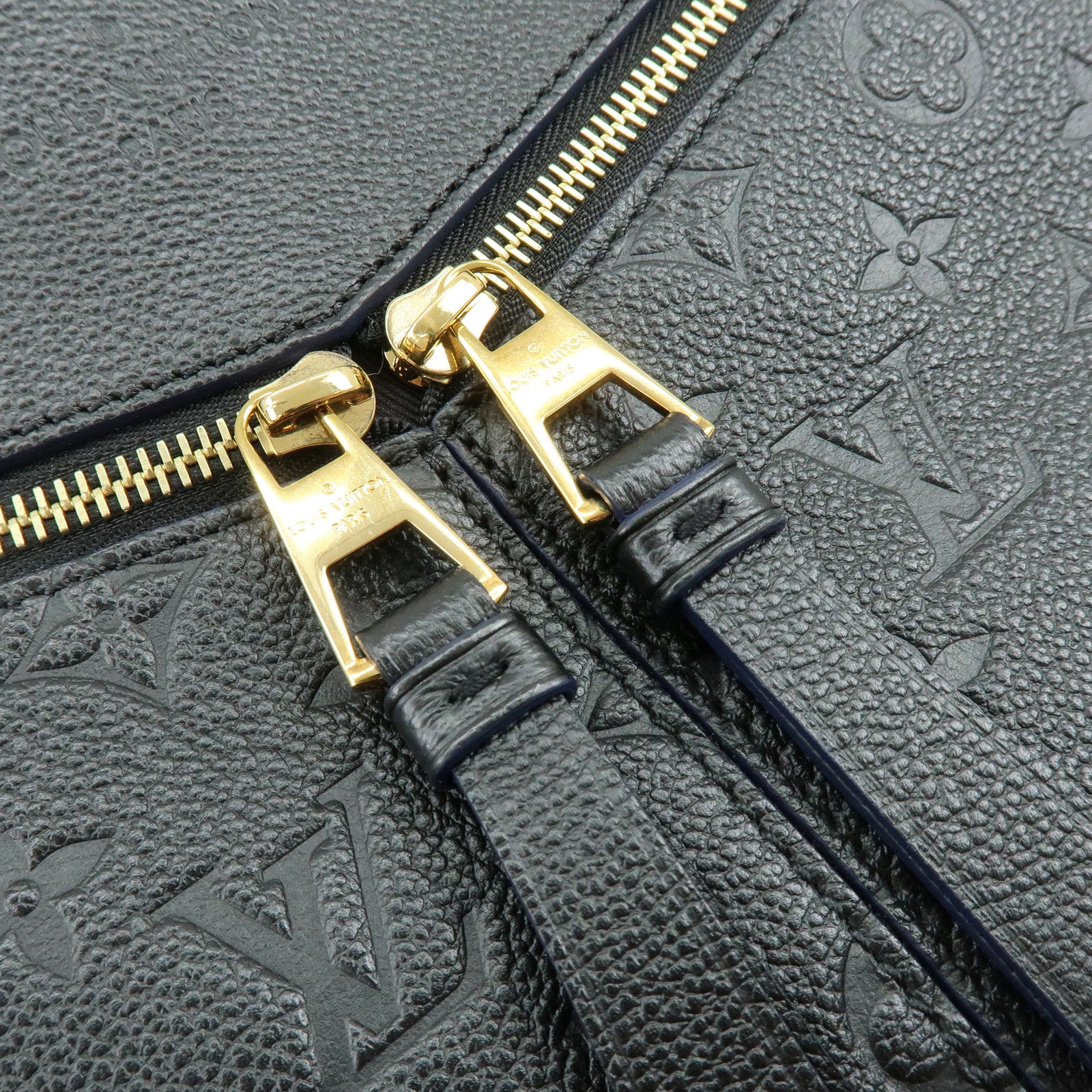 Louis Vuitton Monogram Empreinte Three PM 2Way Bag Noir M54273