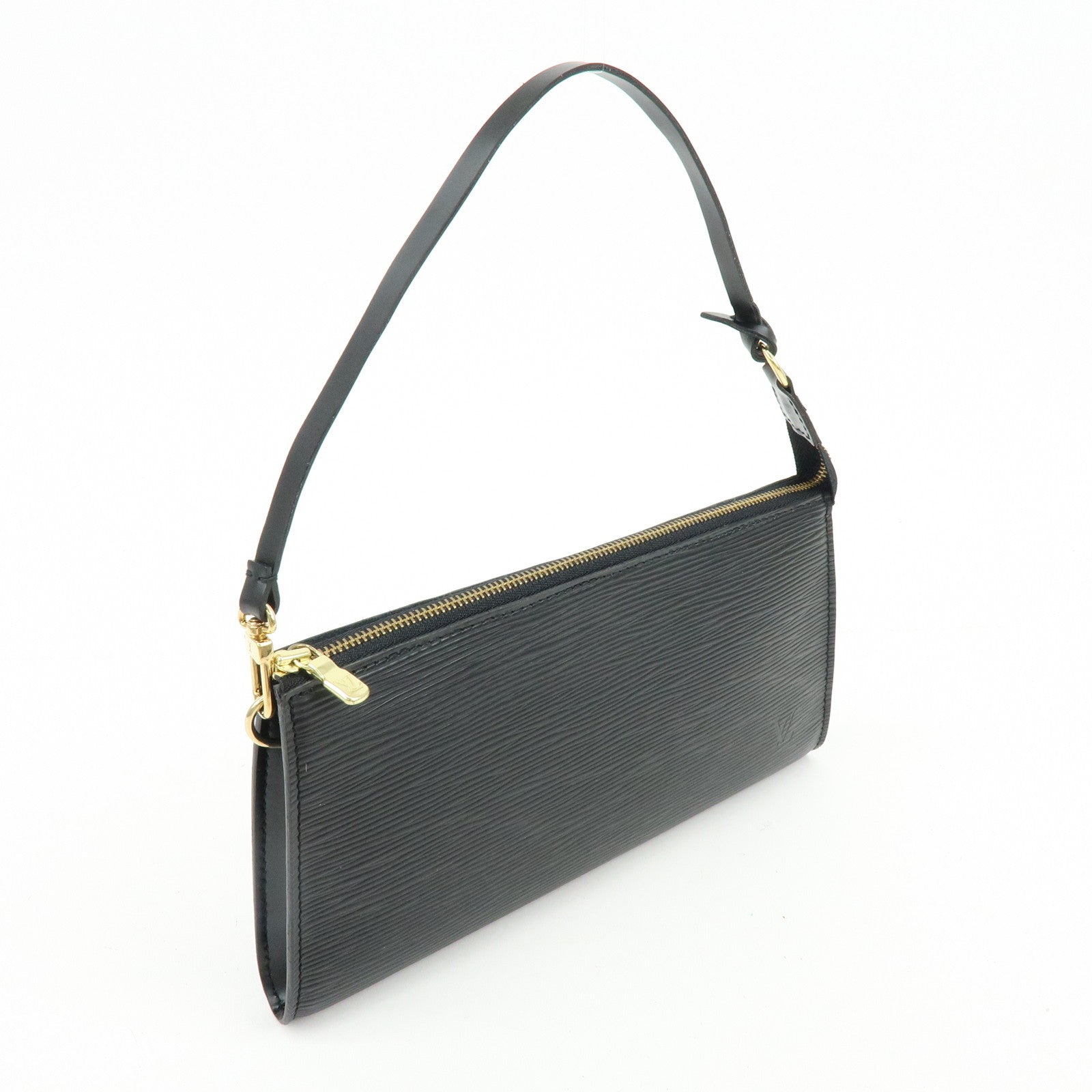 Louis Vuitton Epi Pochette Accessoires Clutch Bag Hand Bag Noir M52942