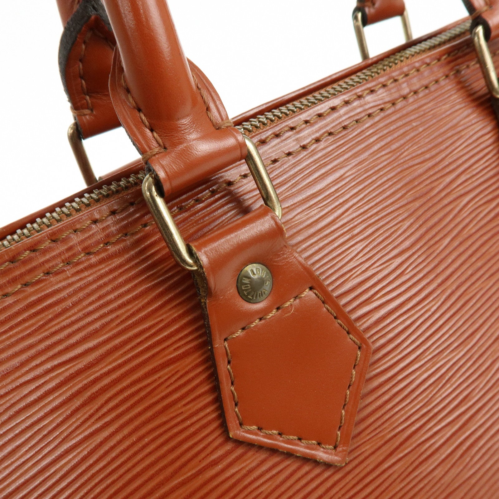 Louis Vuitton Epi Speedy 25 Hand Boston Bag Kenya Brown M43013