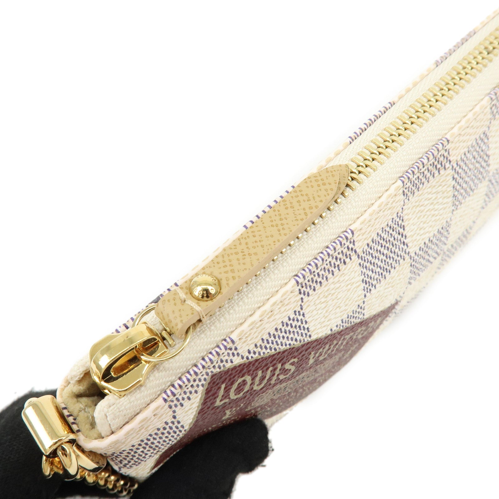Louis Vuitton Damier Azur Travel Colletion Pochette Milla MM N63078