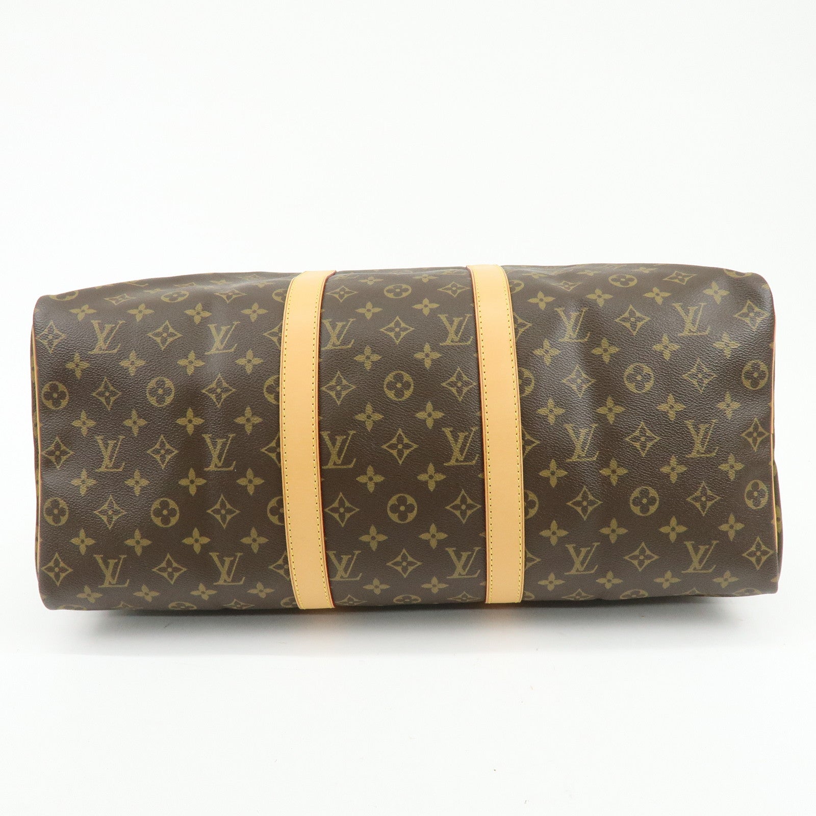 Louis Vuitton Monogram Keep All 50 Boston Bag Brown M41426