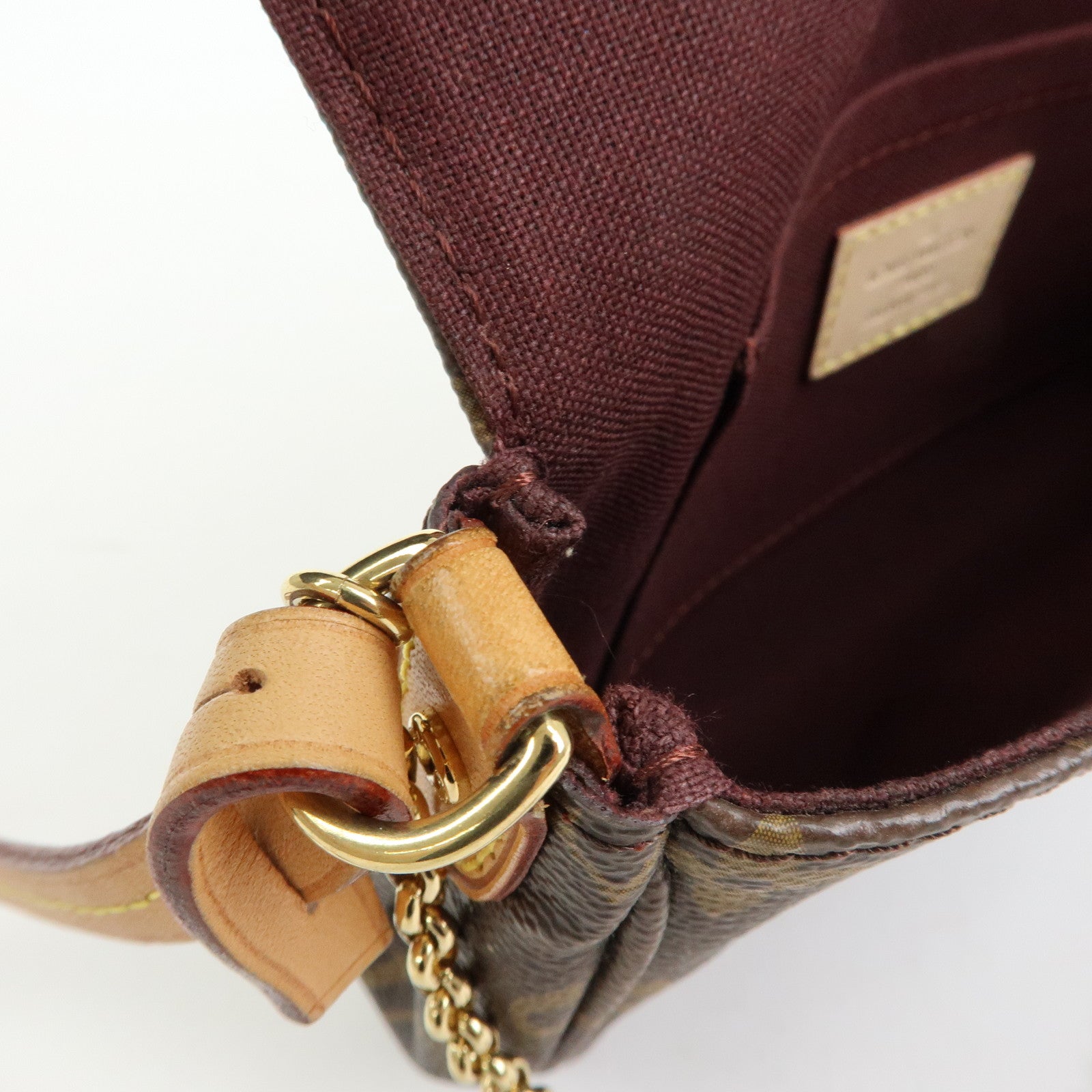 Louis Vuitton Monogram Favorite PM 2Way Shoulder Bag Brown M40717