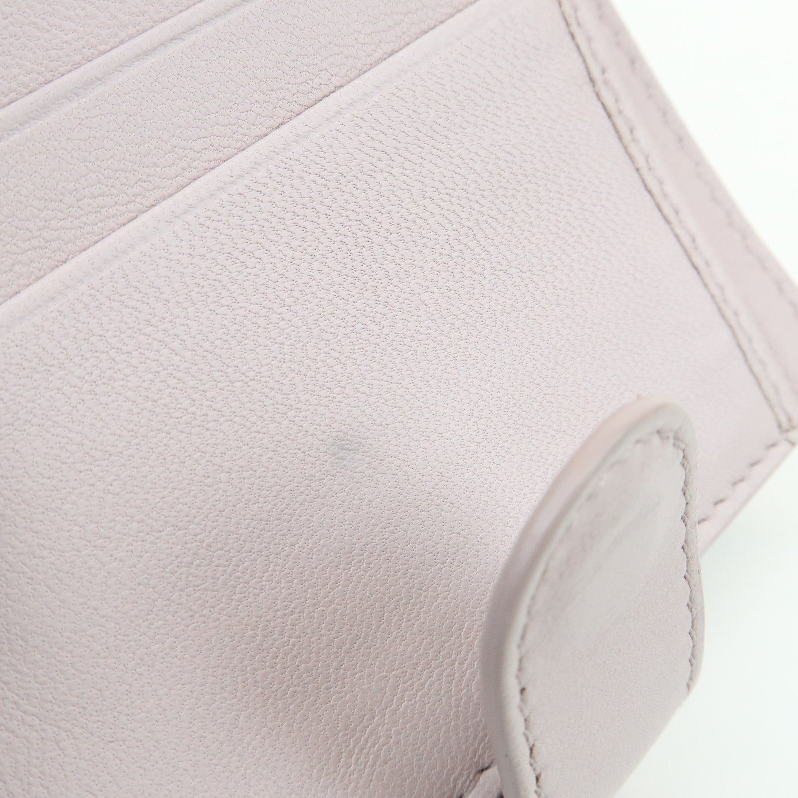 BOTTEGA VENETA Intrecciato Leather Bi-fold Comact Wallet Lavender