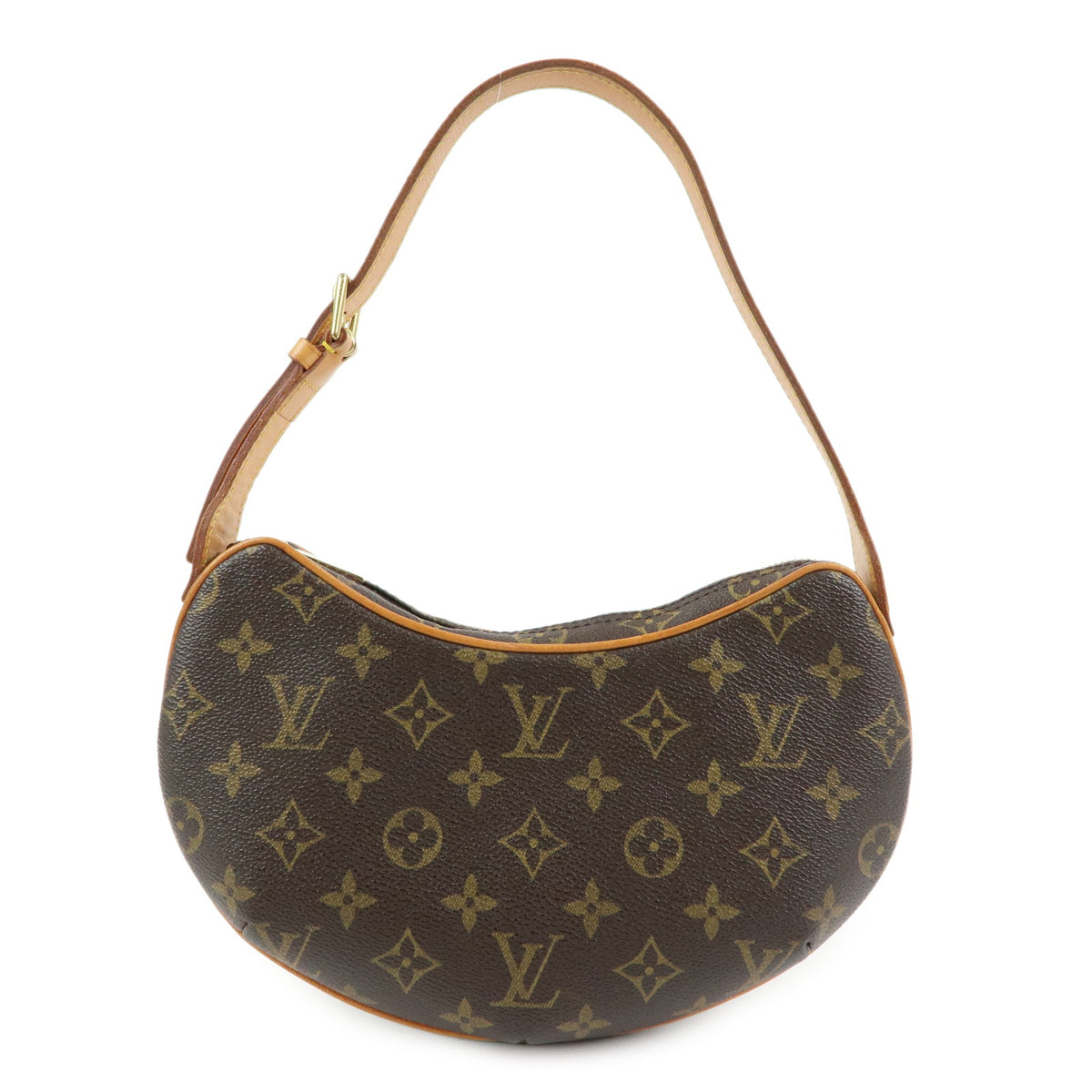 Louis Vuitton Monogram Pochette Croissant Shoulder Bag Hand Bag M51510