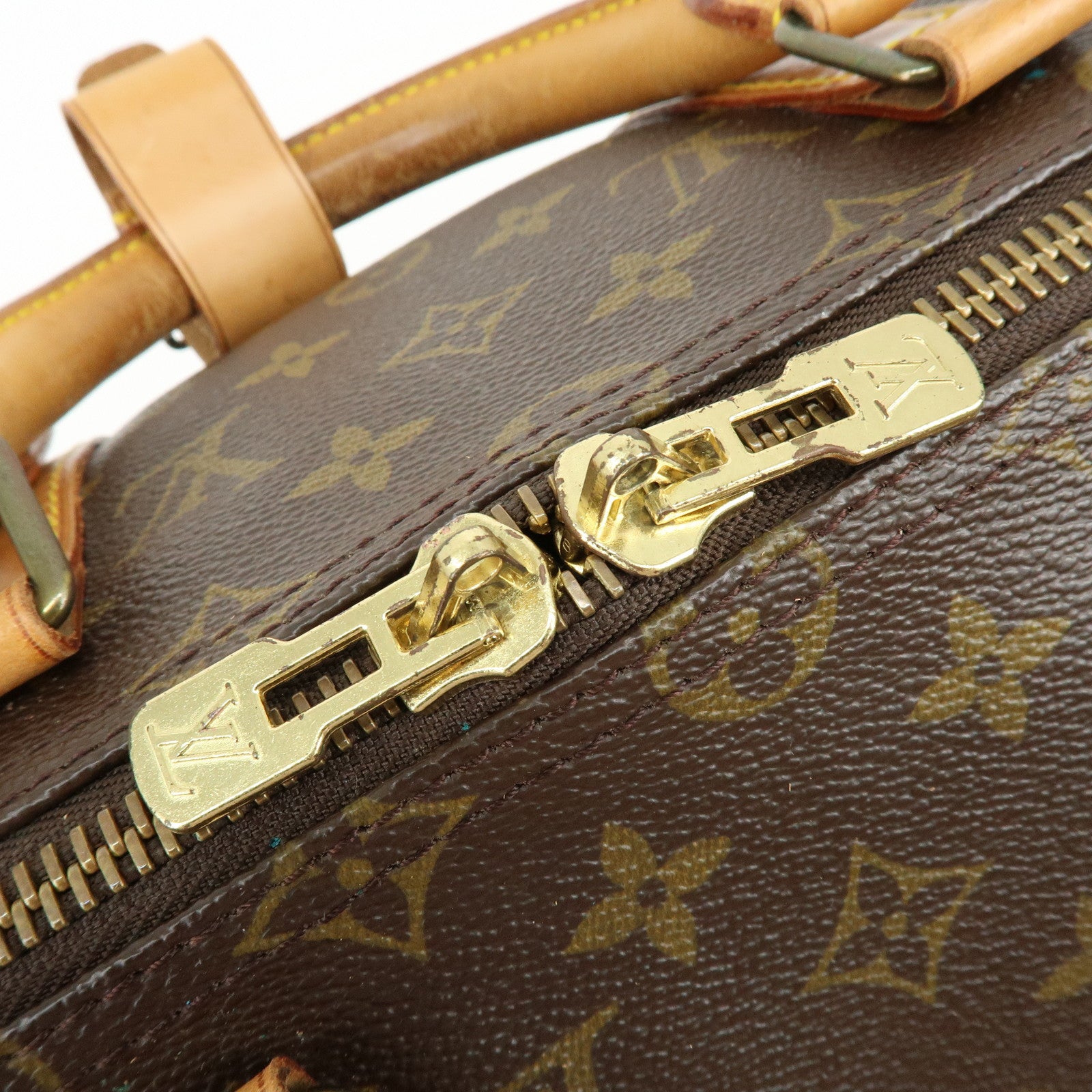Louis Vuitton Monogram Keep All 50 Boston Bag Brown M41426