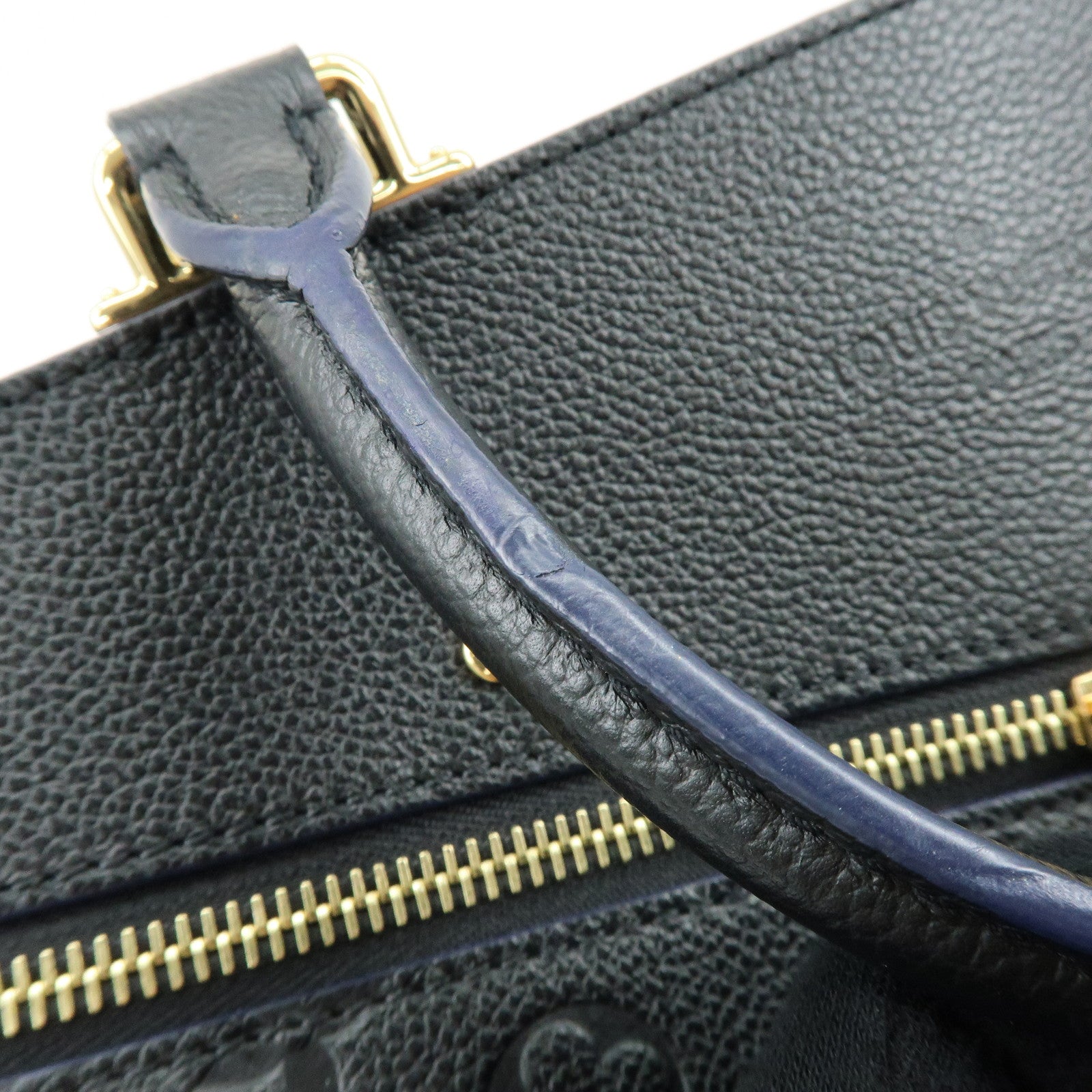 Louis Vuitton Monogram Empreinte Three PM 2Way Bag Noir M54273